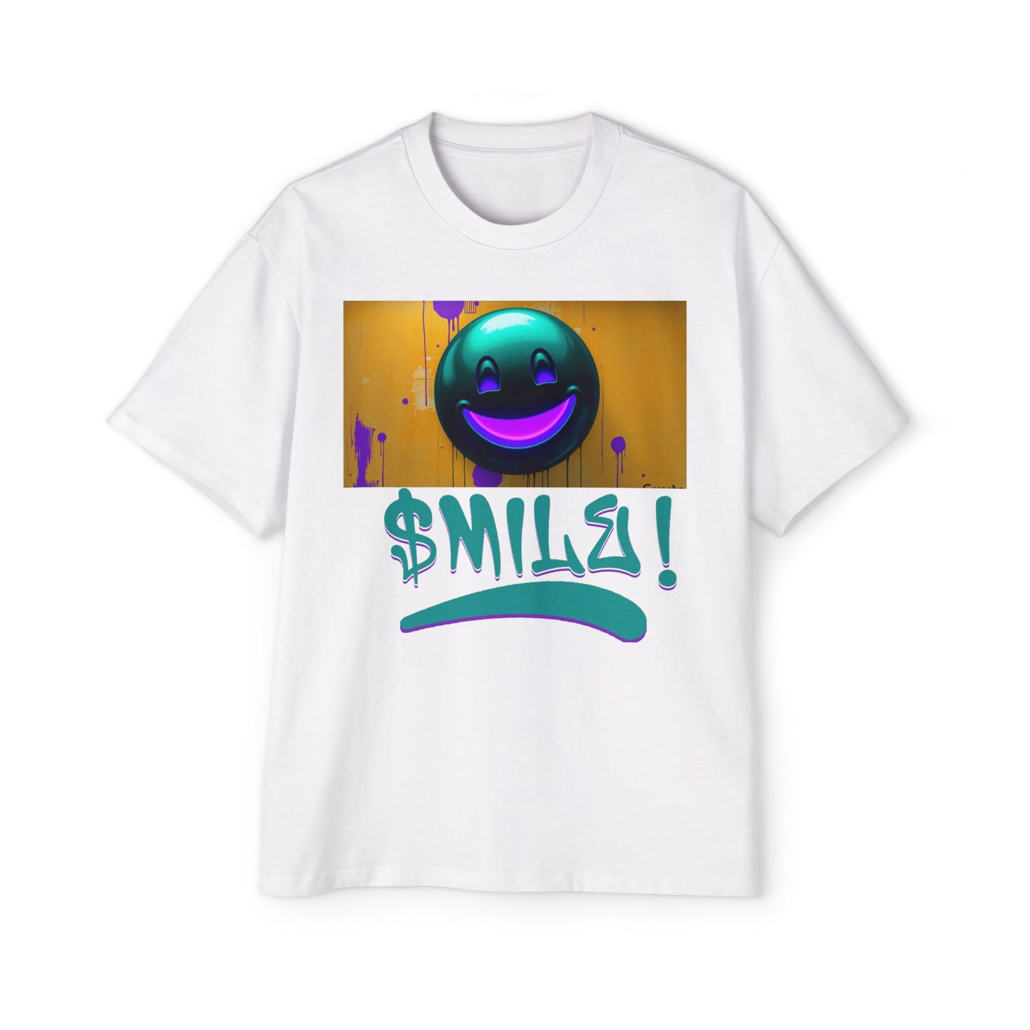 SMILE - Men's Oversized Tee