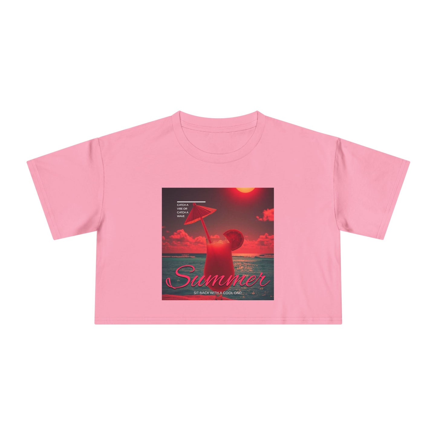 Summer Vibes - Women's Crop Top