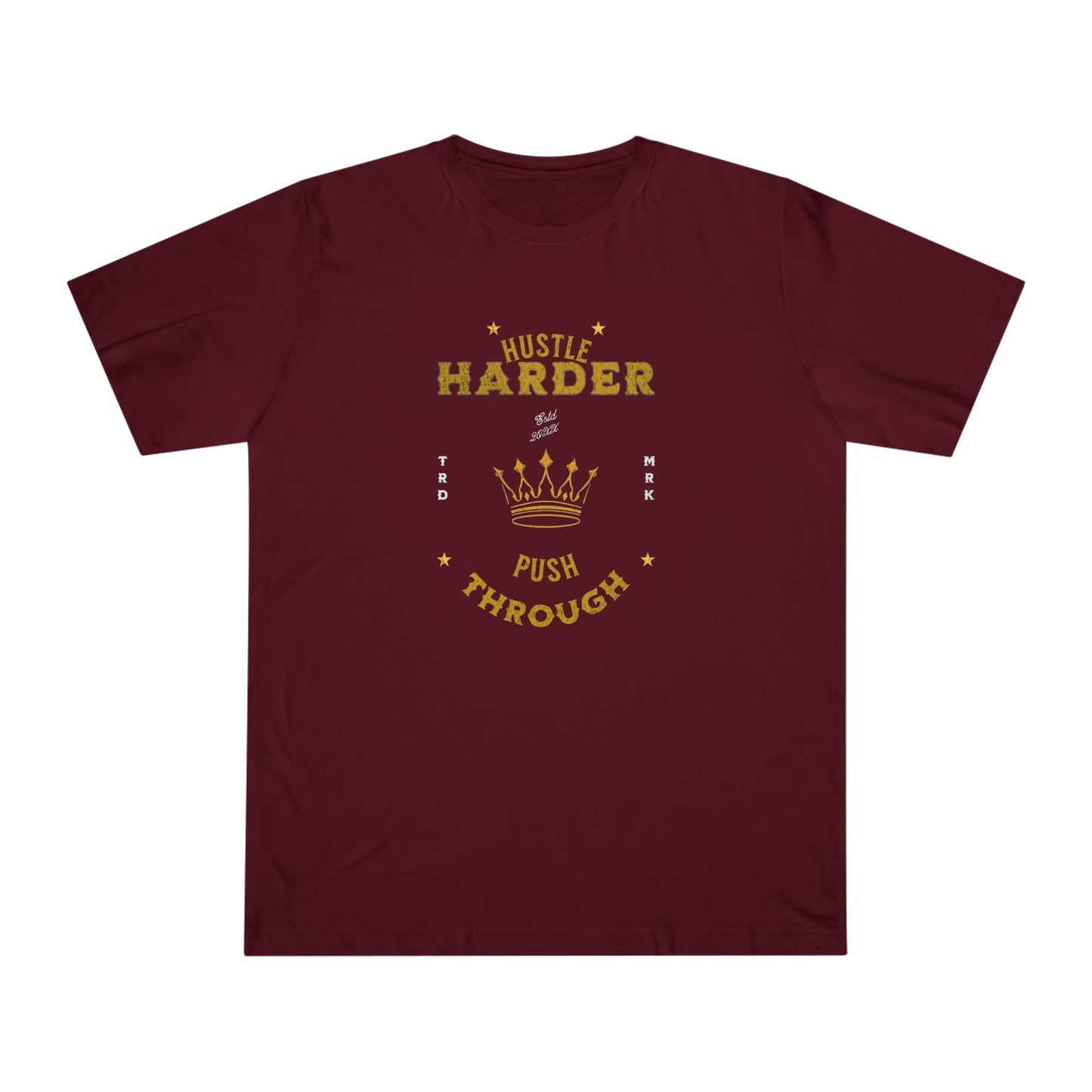 Hustle Harder - Men's Deluxe T-Shirt