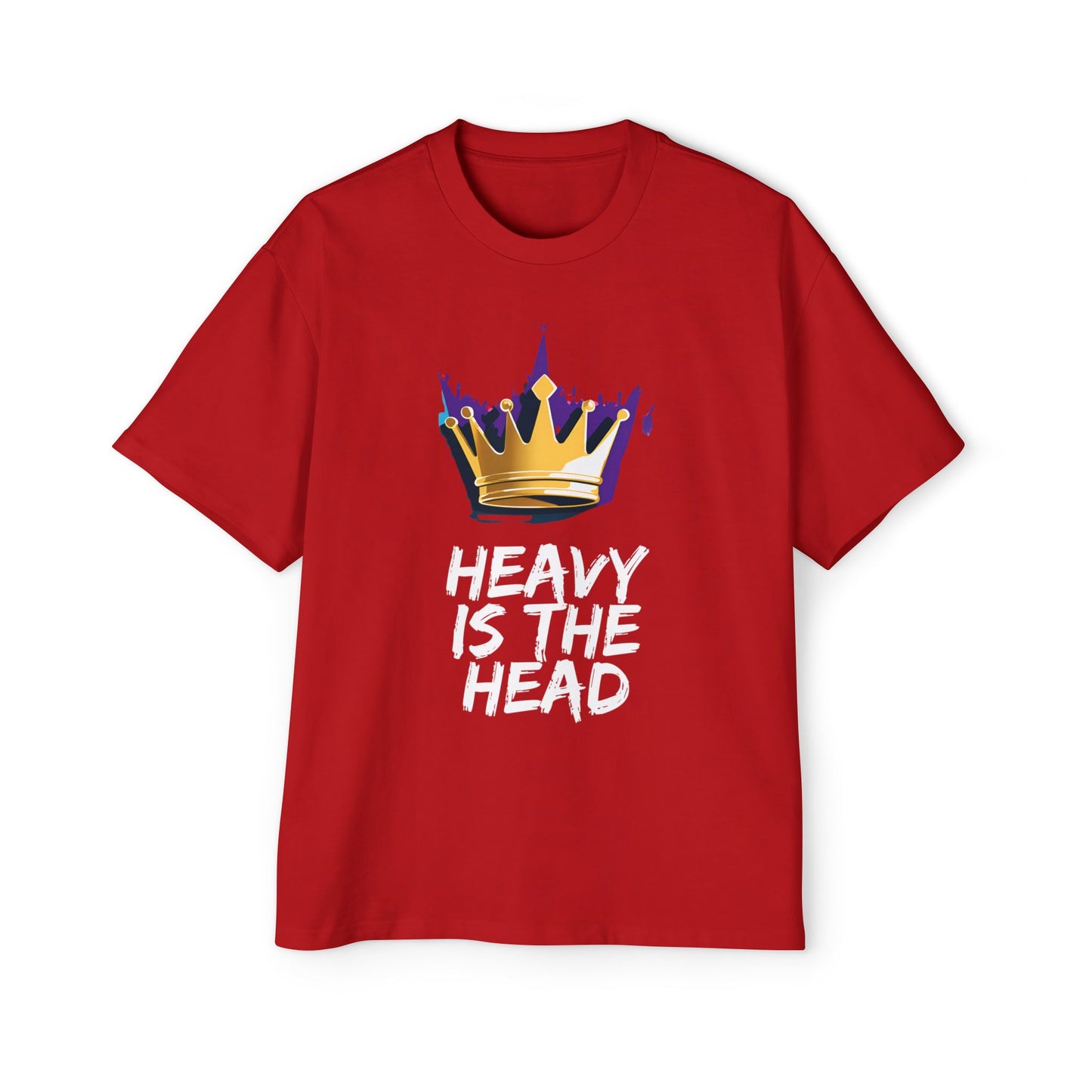 Heavy Is The Head - Men's Oversized Tee
