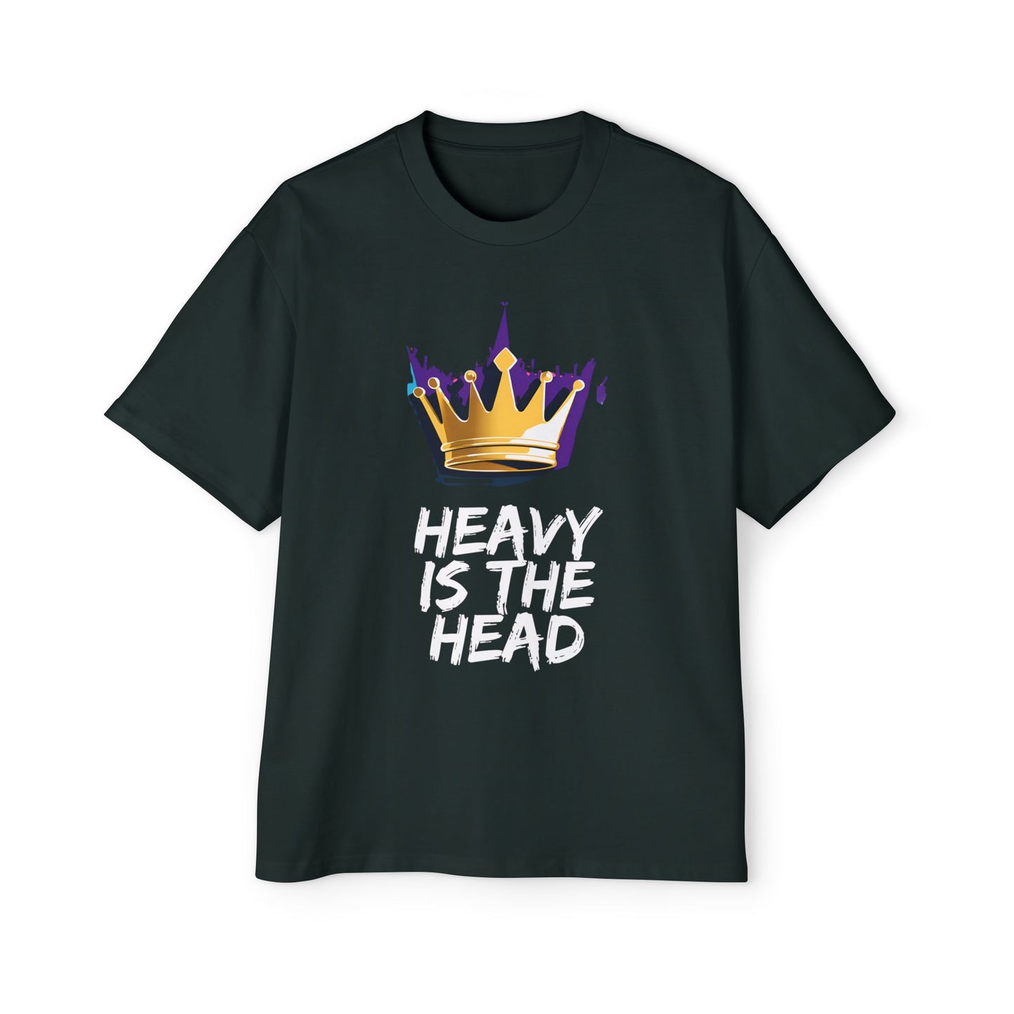Heavy Is The Head - Men's Oversized Tee