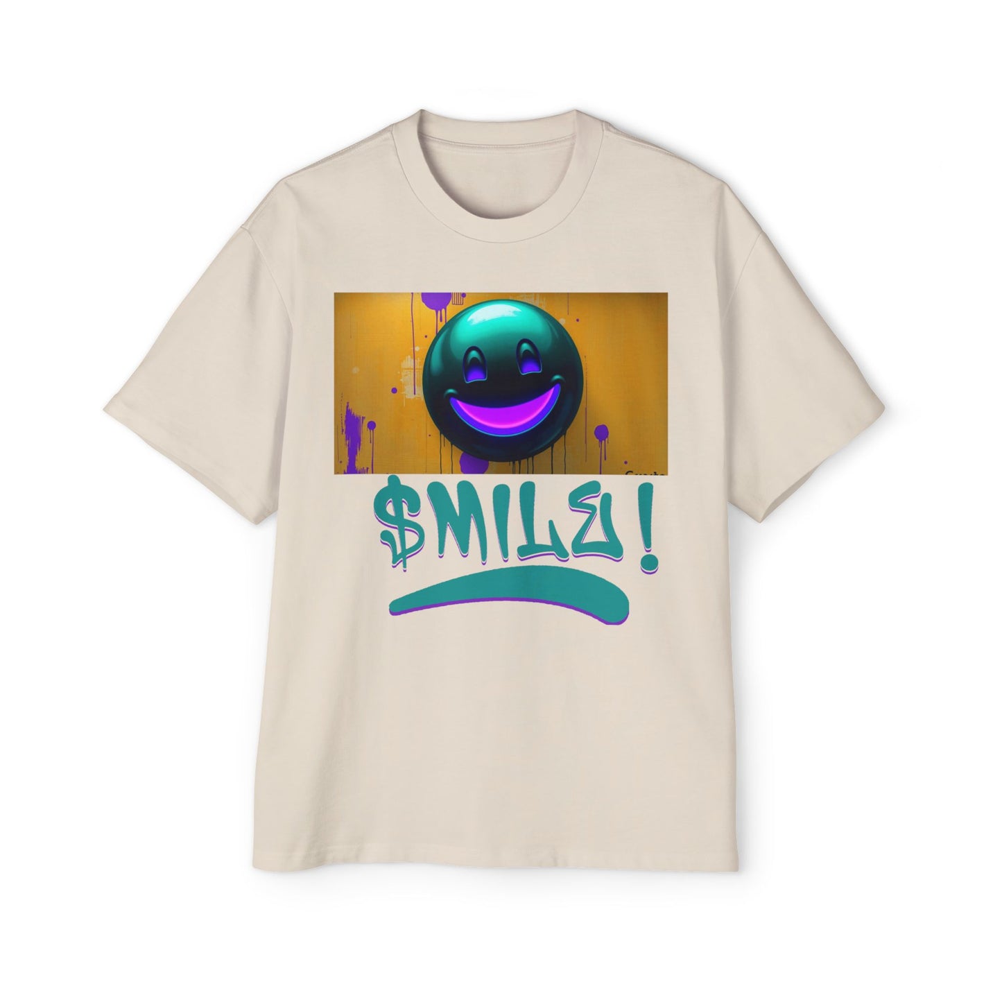 SMILE - Men's Oversized Tee