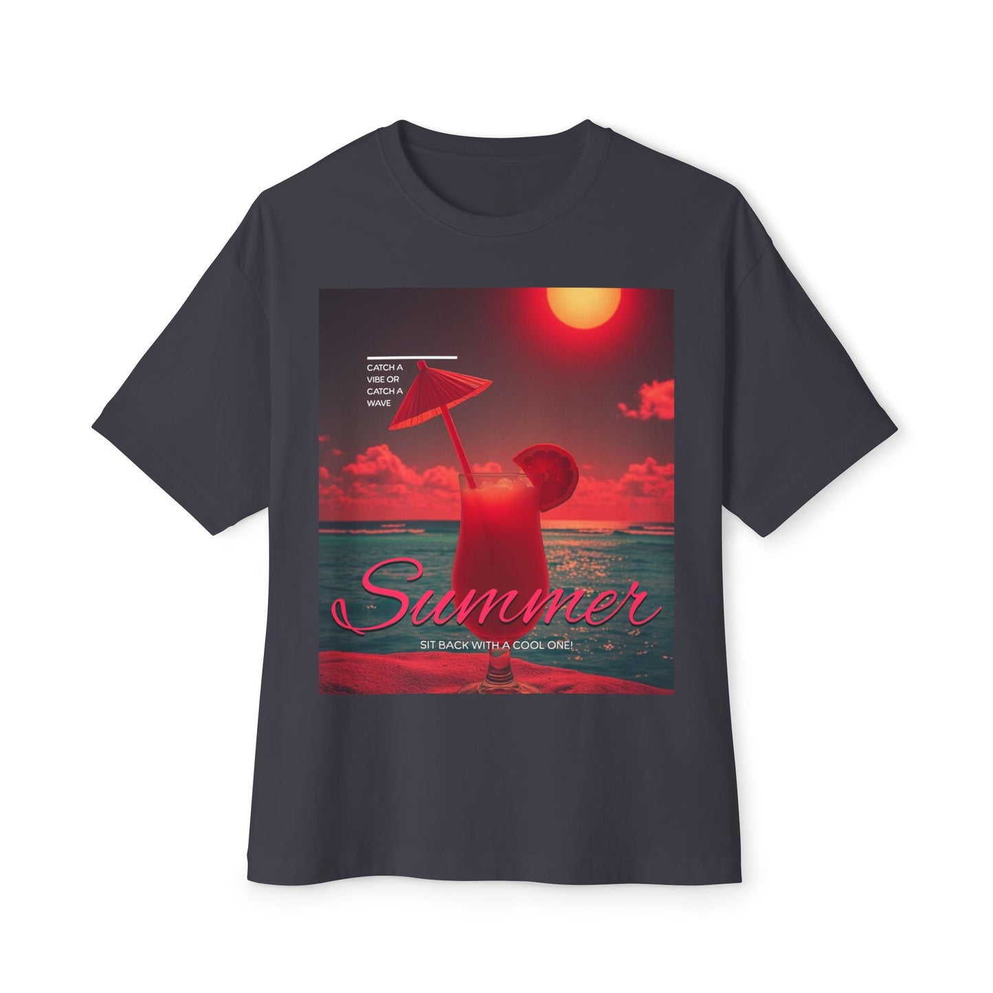 Summer Vibes - Women's Oversized Tee