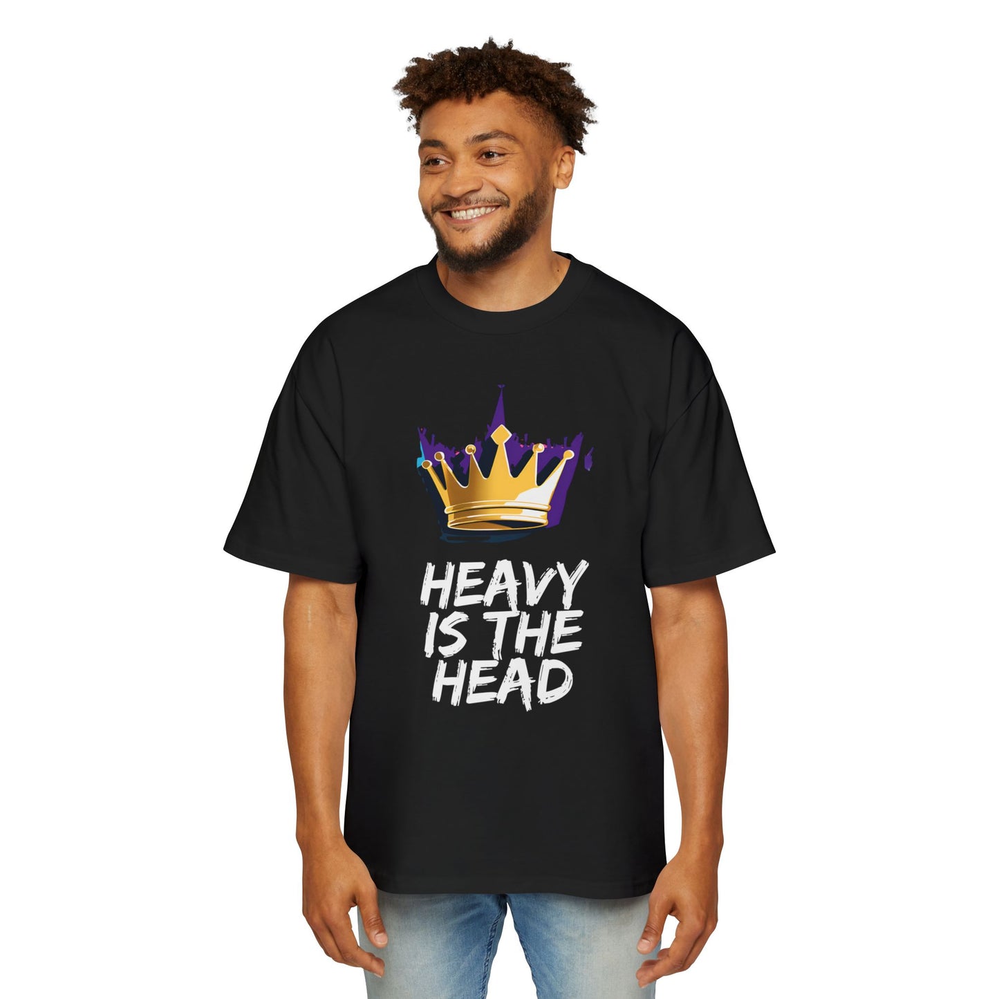 Heavy Is The Head - Men's Oversized Tee