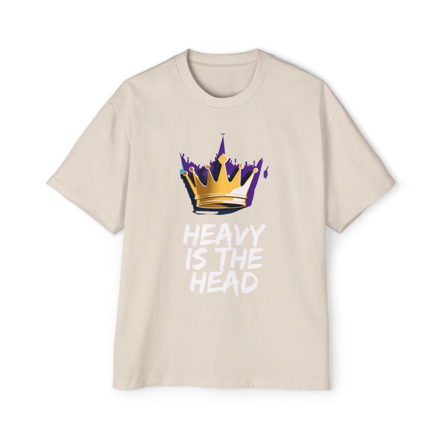 Heavy Is The Head - Men's Oversized Tee