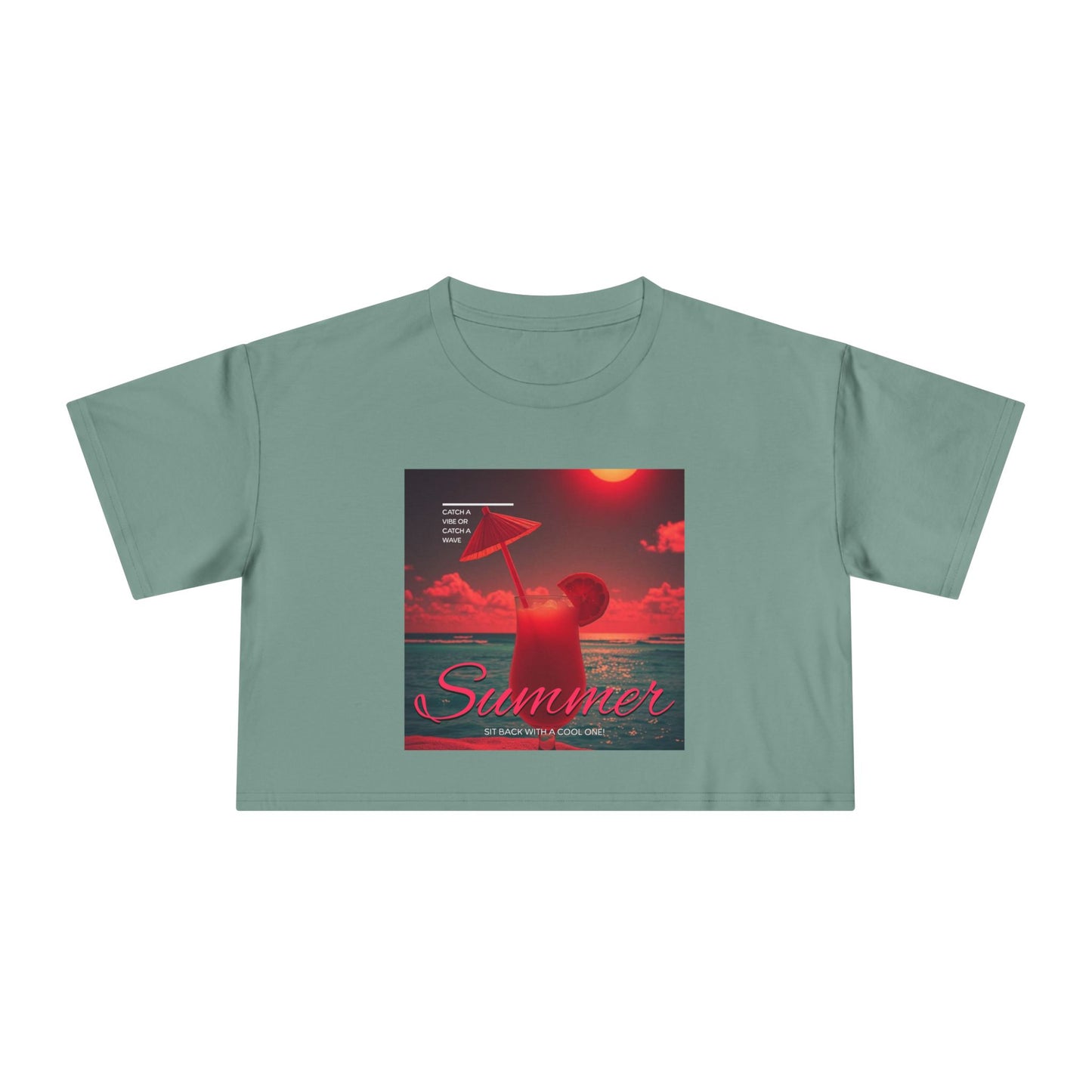 Summer Vibes - Women's Crop Top