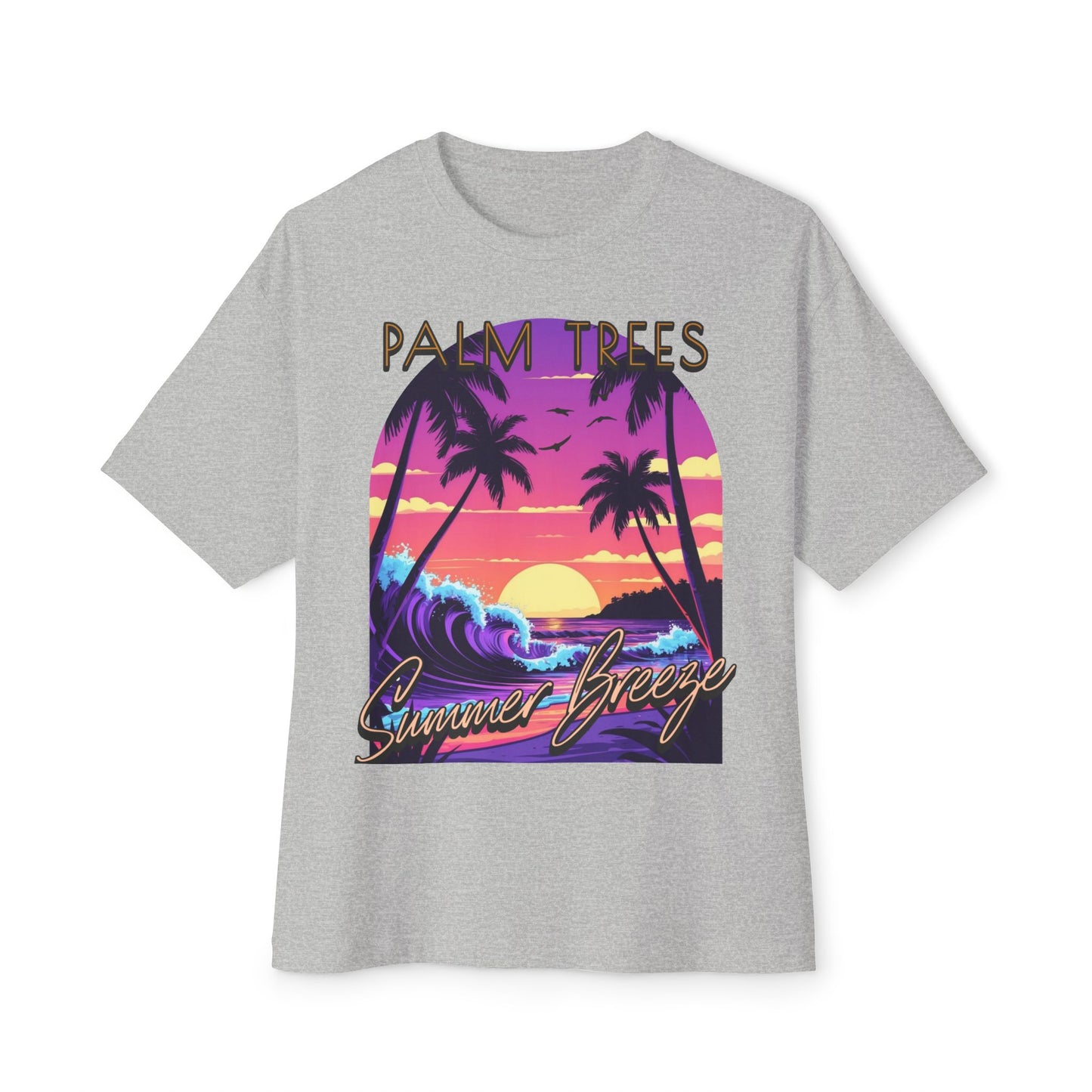 Palm Trees - Women's Oversized Tee