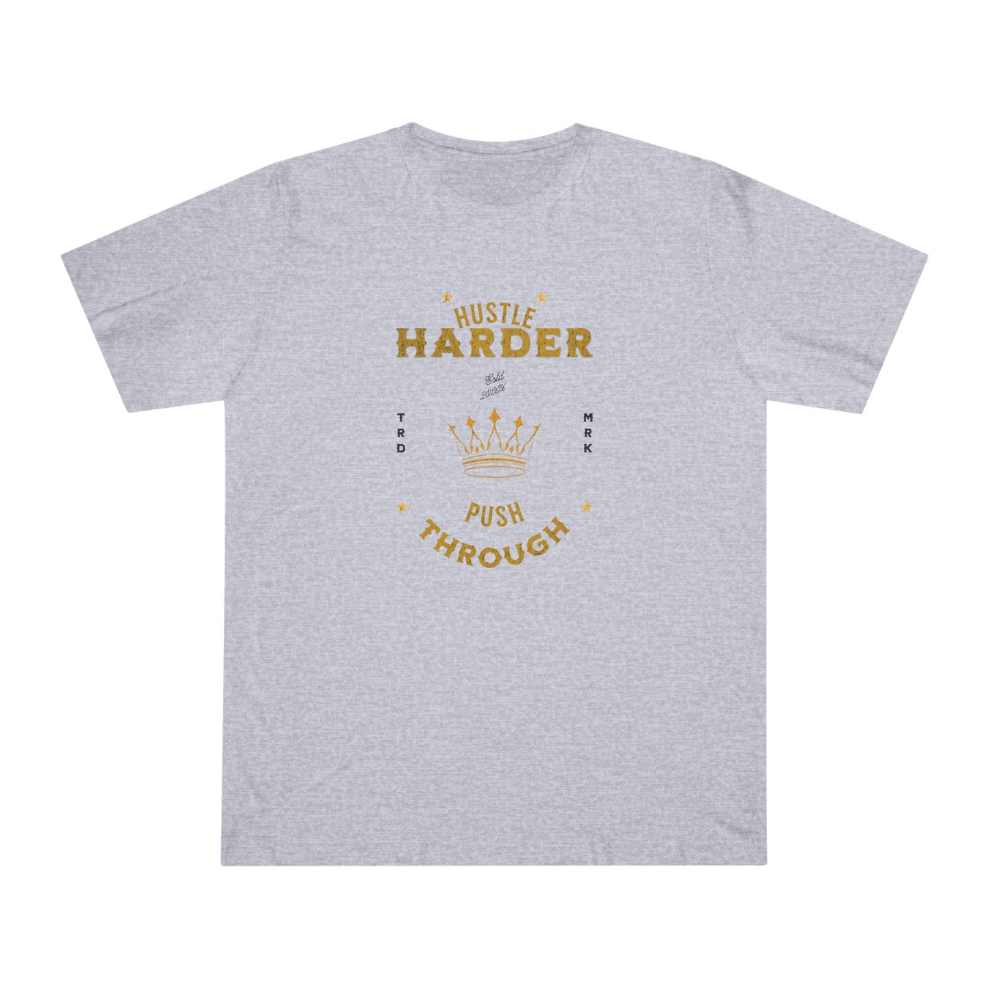 Hustle Harder - Men's Deluxe T-Shirt