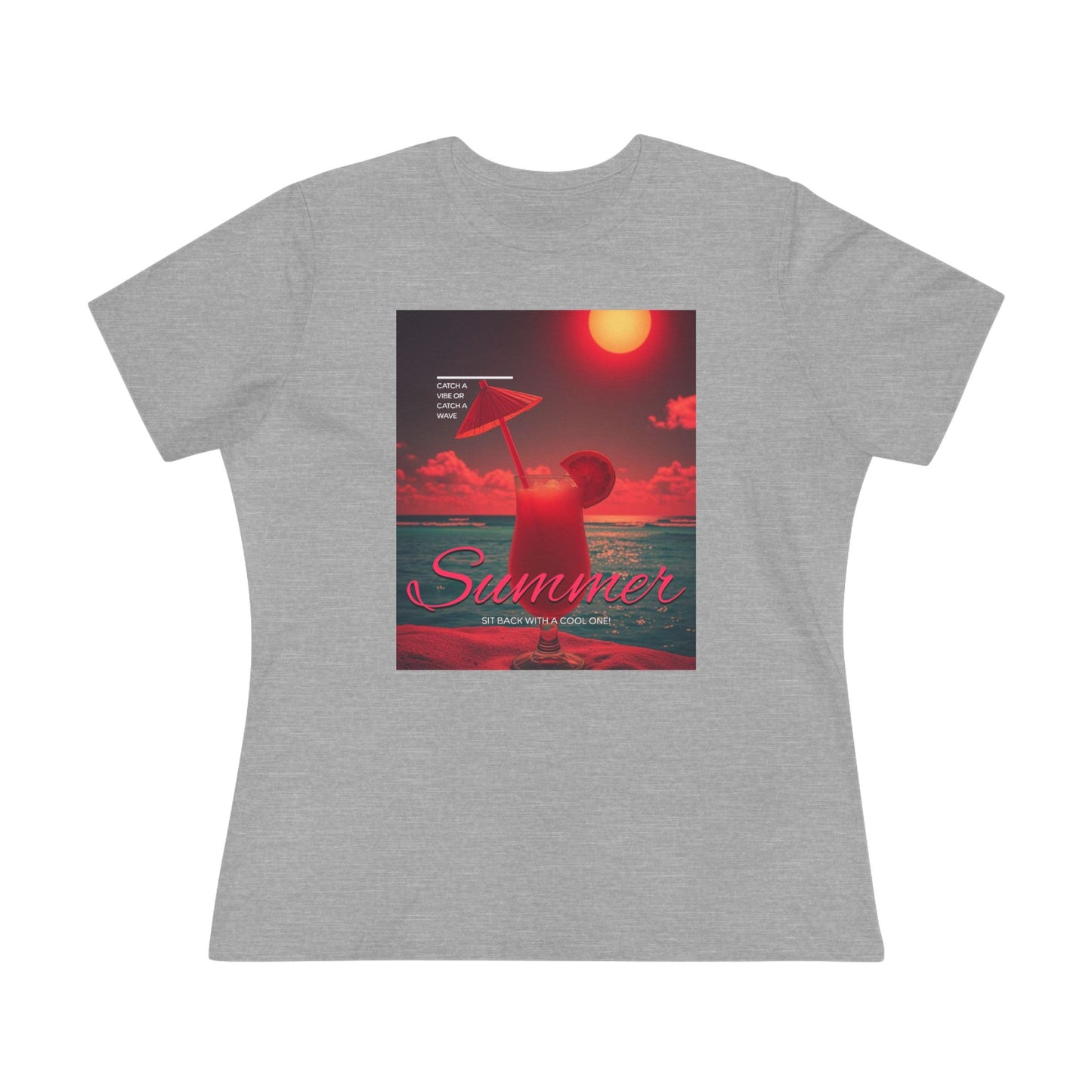 Summer Vibes - Women's Cotton Tee