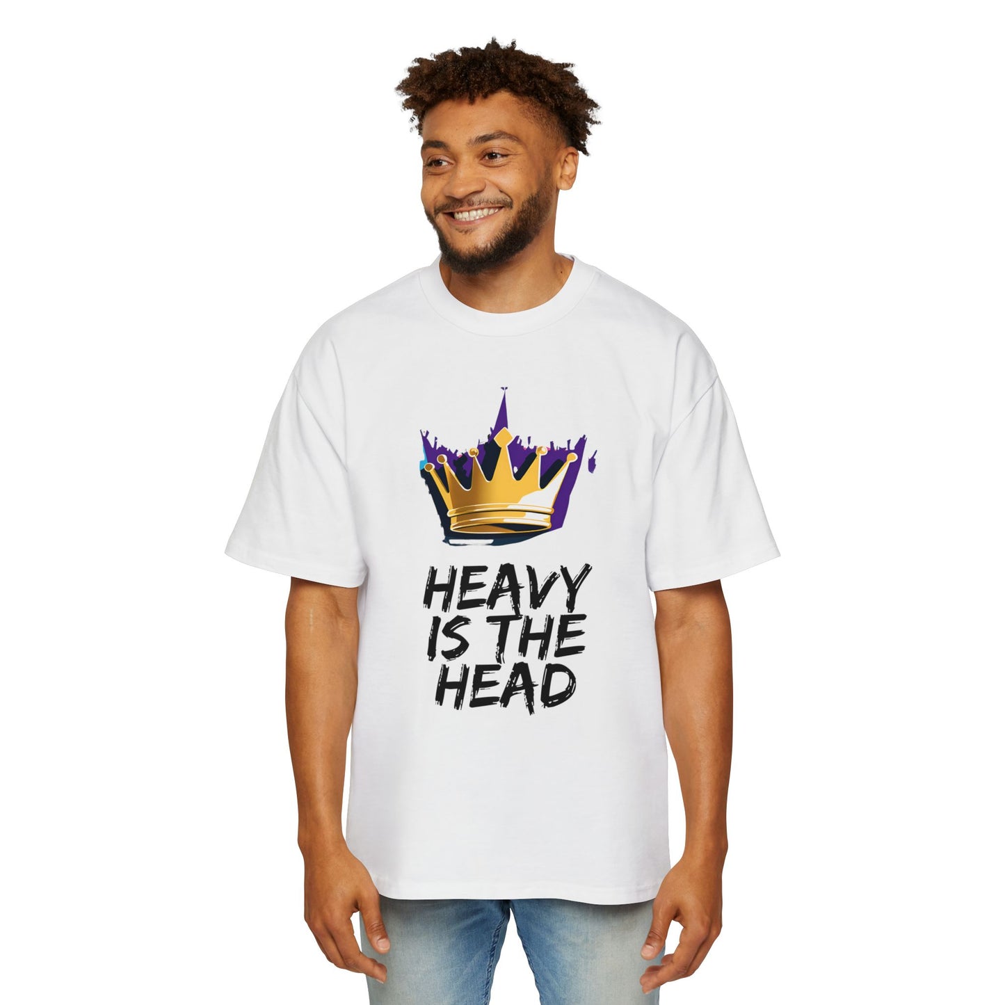 Heavy Is The Head - Men's Oversized Tee
