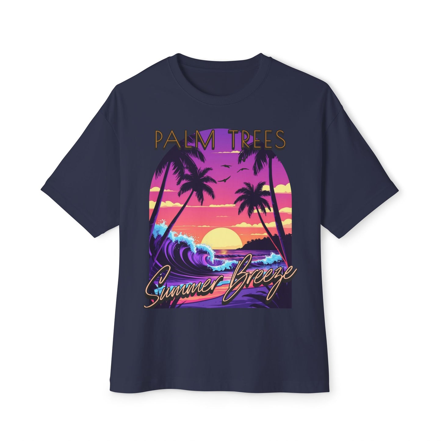 Palm Trees - Women's Oversized Tee