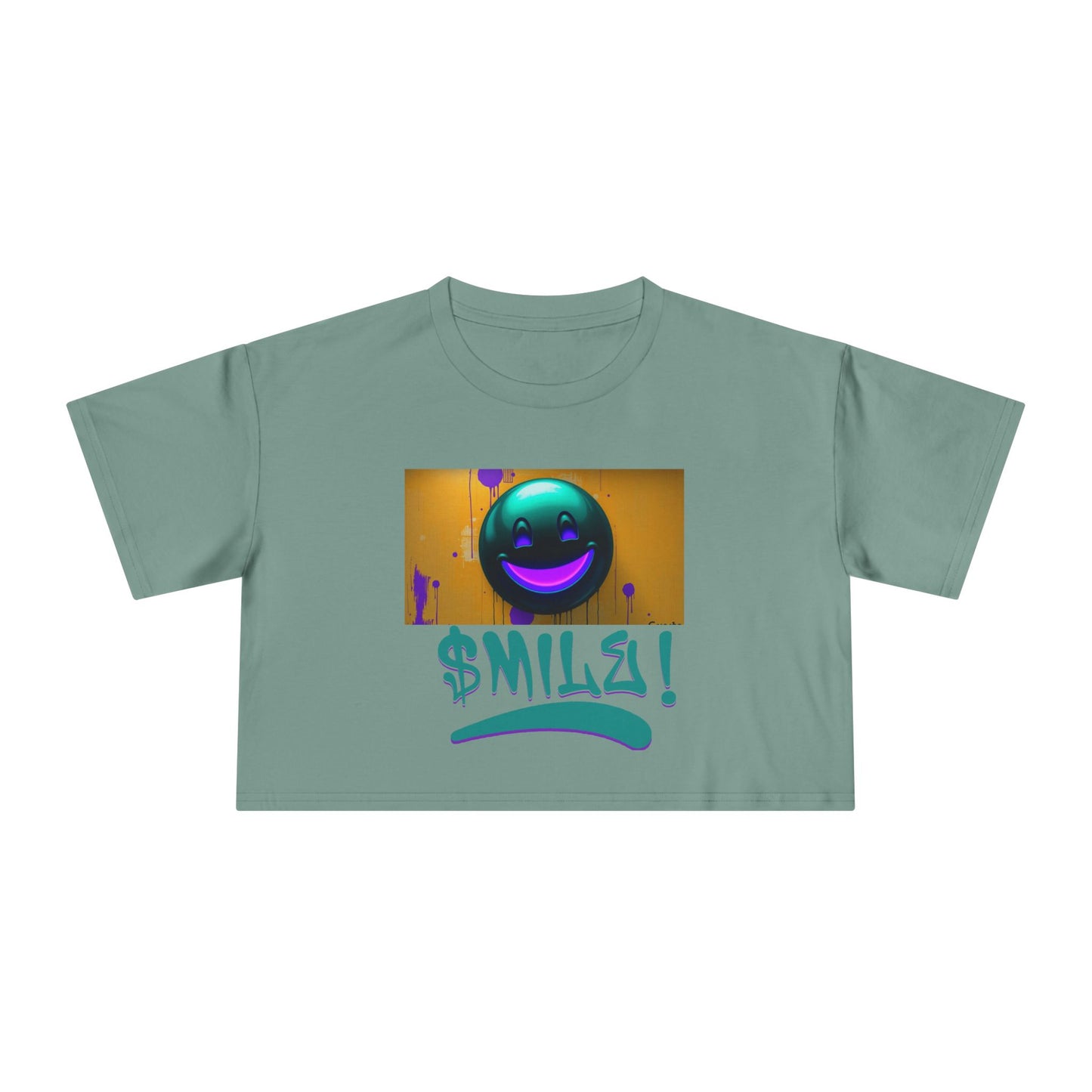 SMILE - Women's Crop Top