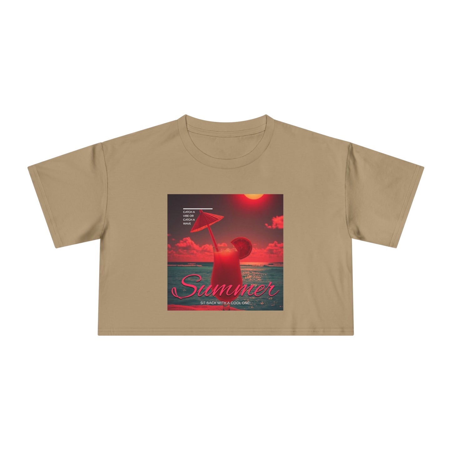 Summer Vibes - Women's Crop Top