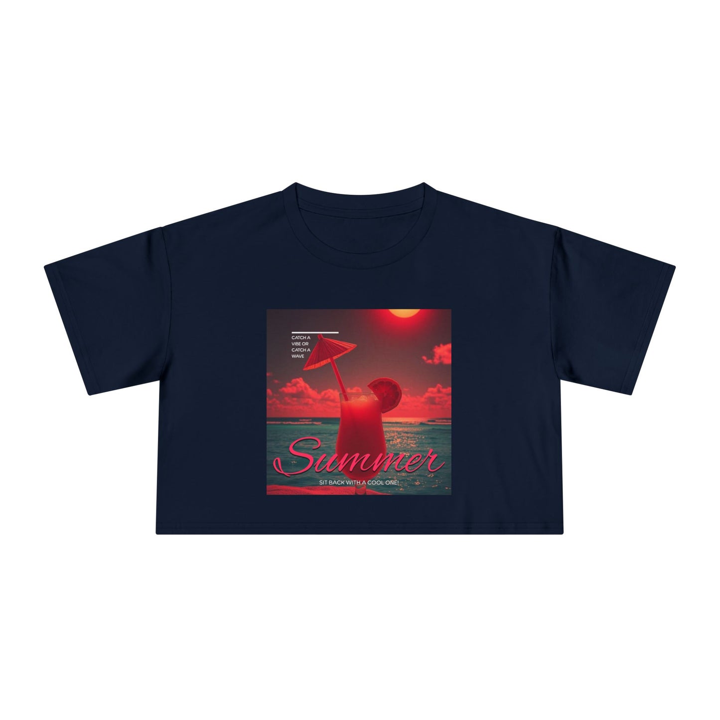 Summer Vibes - Women's Crop Top