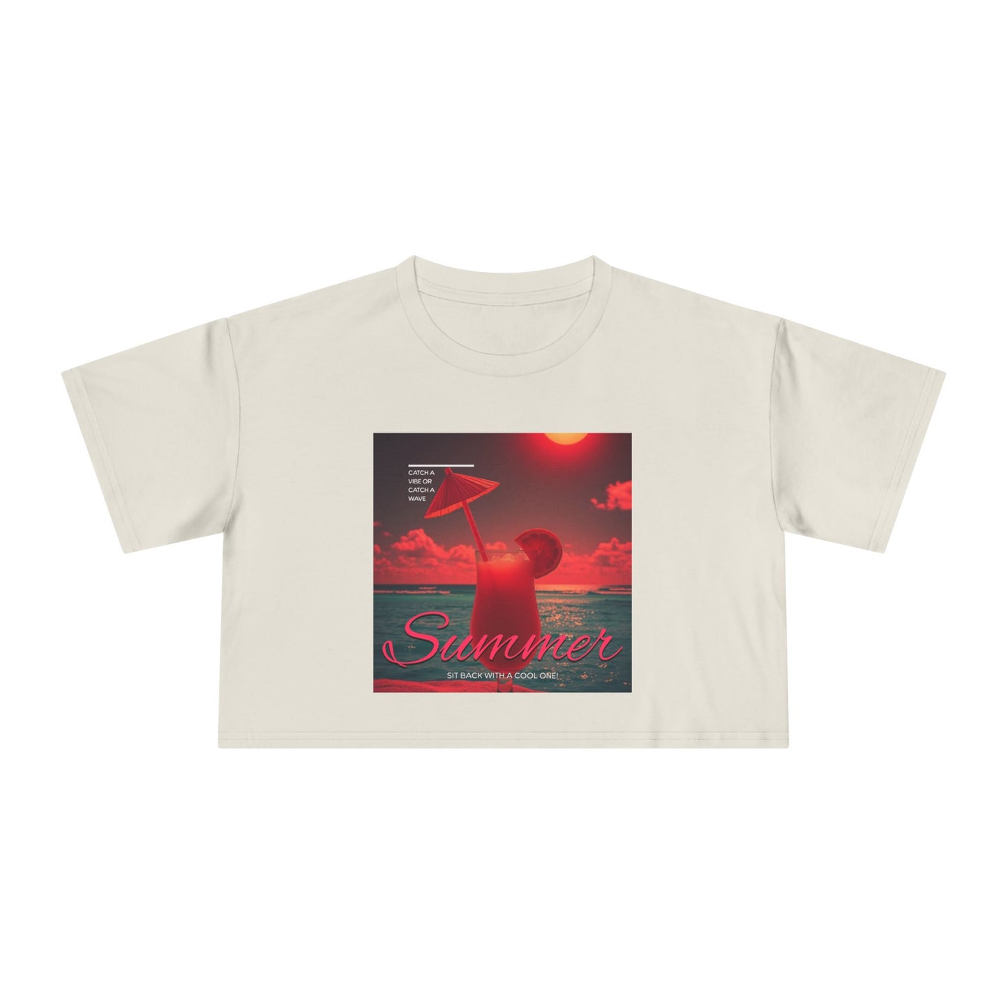 Summer Vibes - Women's Crop Top
