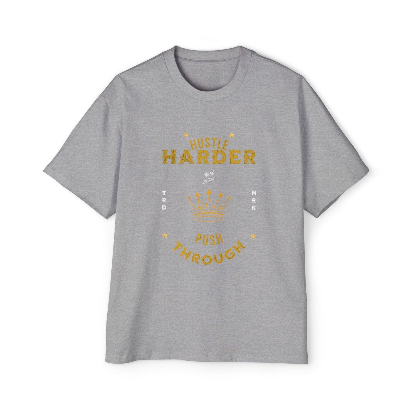 Hustle Harder - Men's Oversized Tee