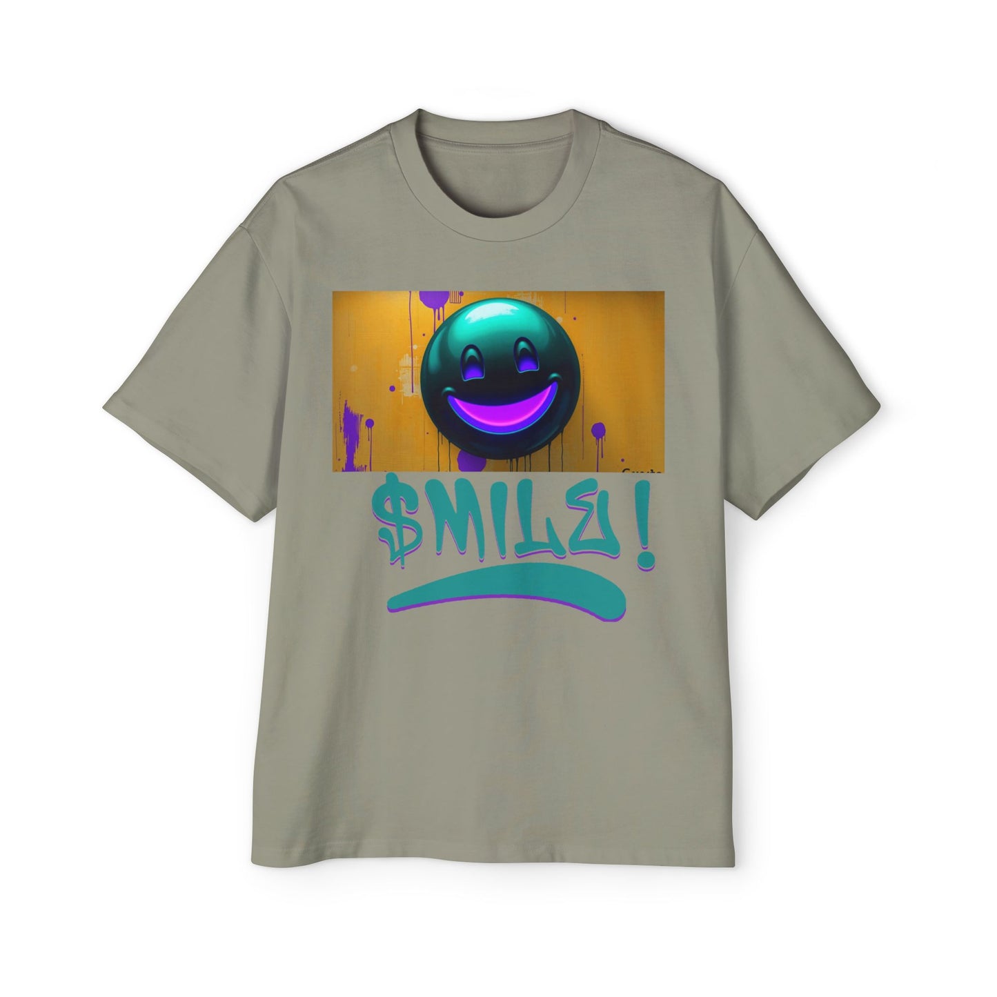 SMILE - Men's Oversized Tee