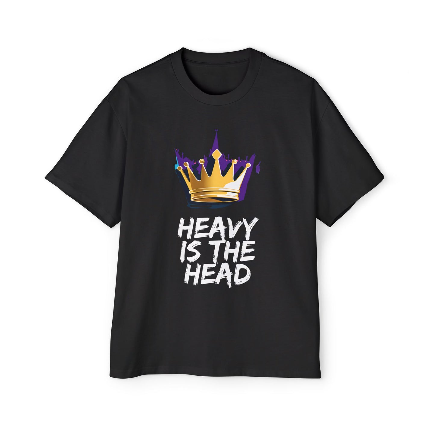 Heavy Is The Head - Men's Oversized Tee