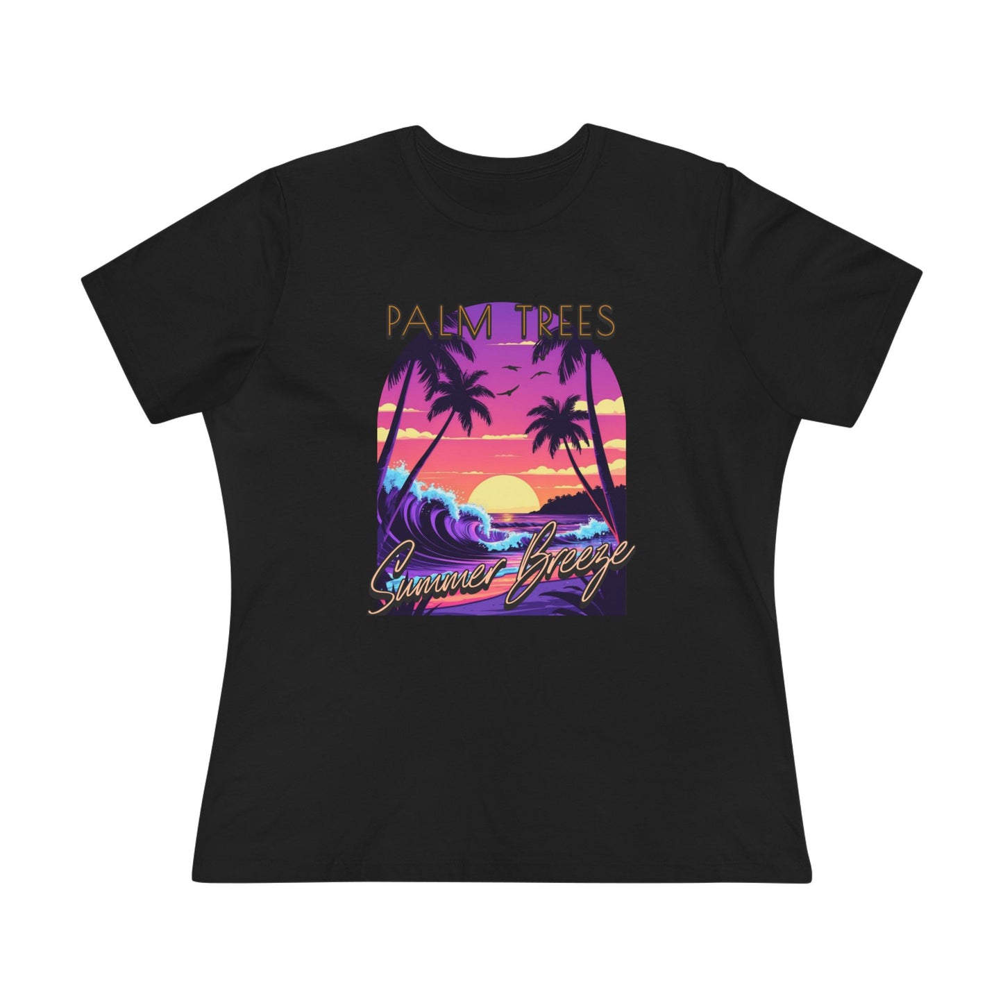 Palm Trees - Women's Cotton Tee