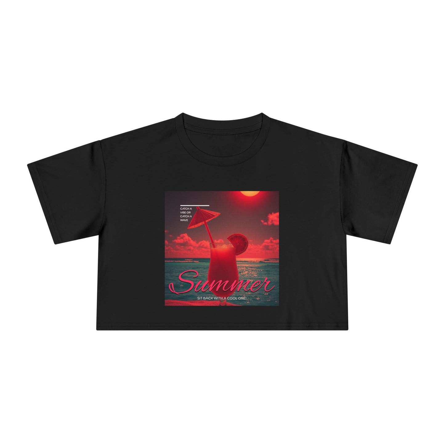 Summer Vibes - Women's Crop Top