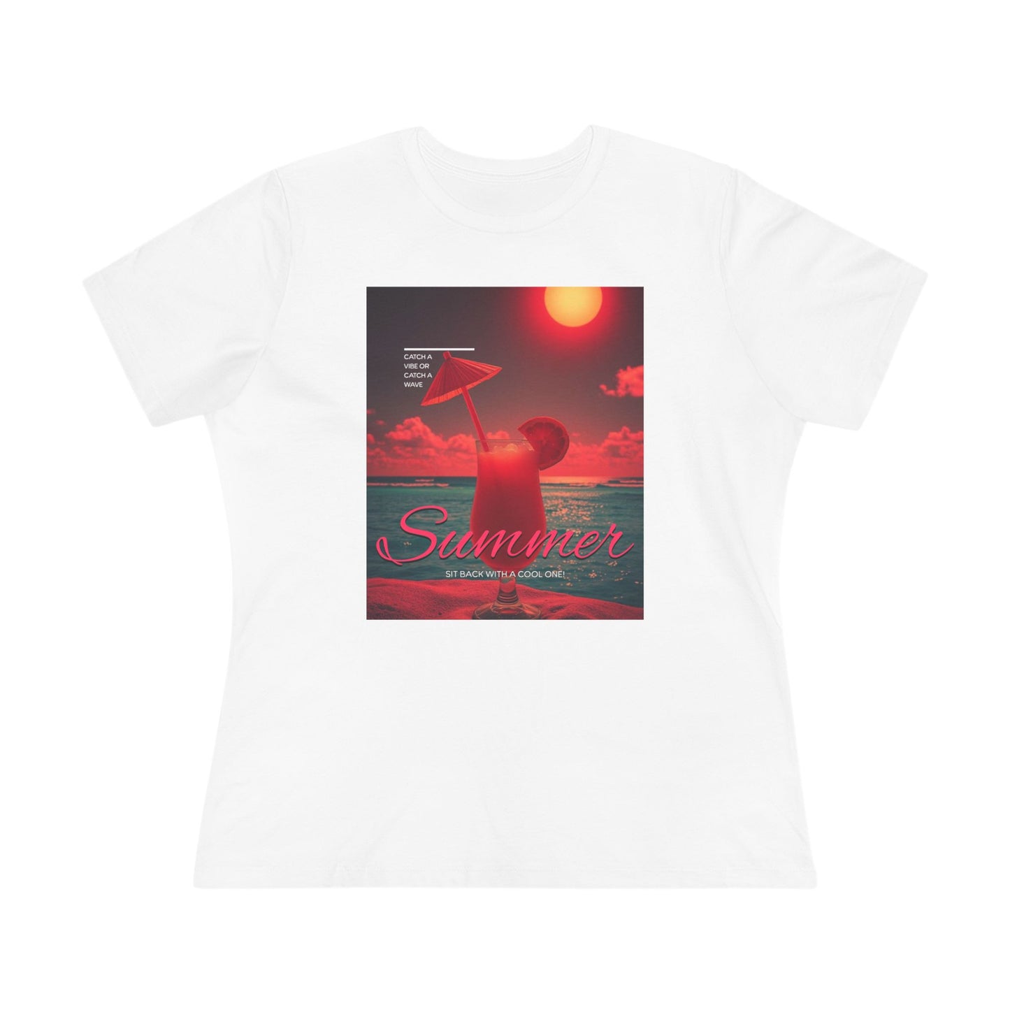 Summer Vibes - Women's Cotton Tee