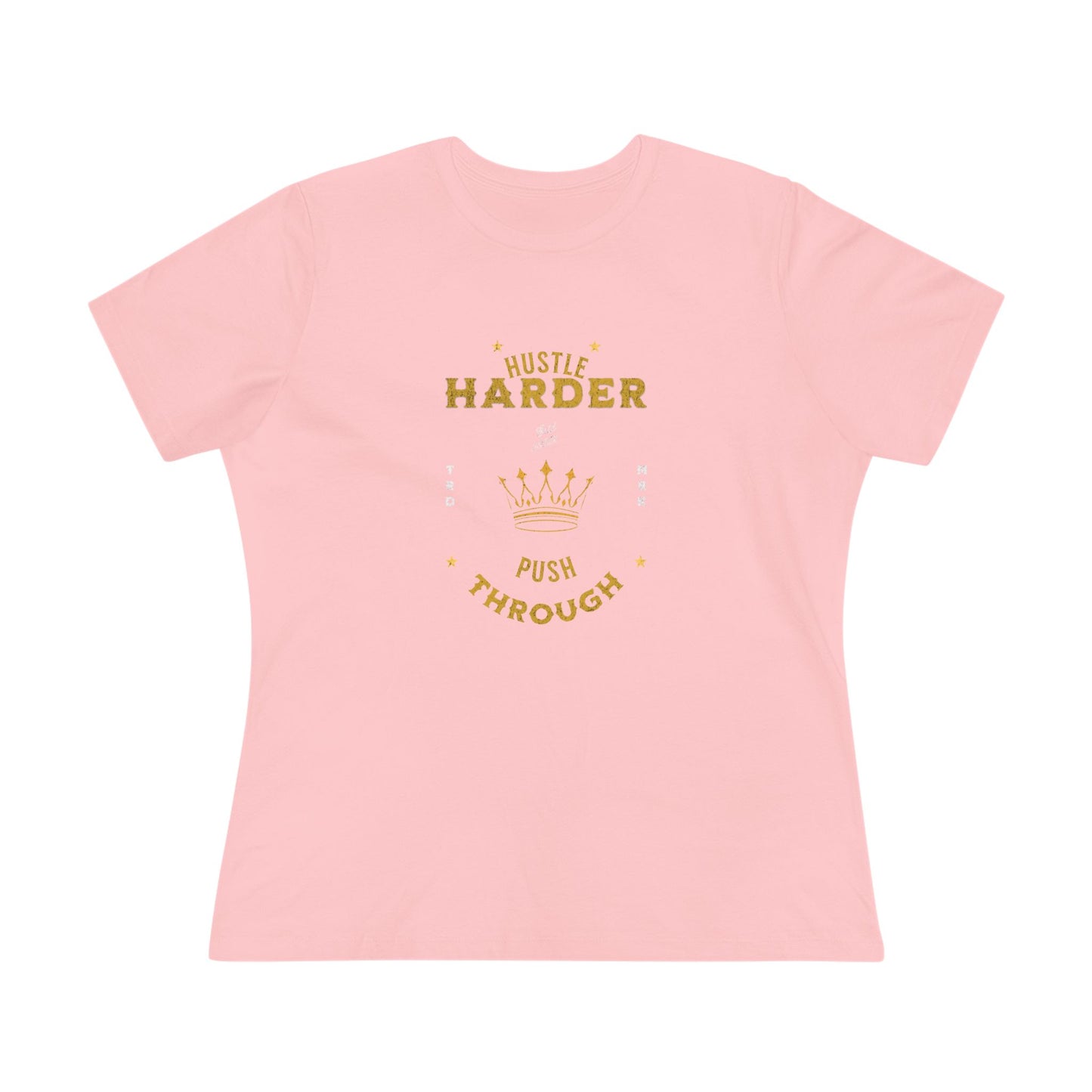 Hustle Harder - Women's Cotton Tee