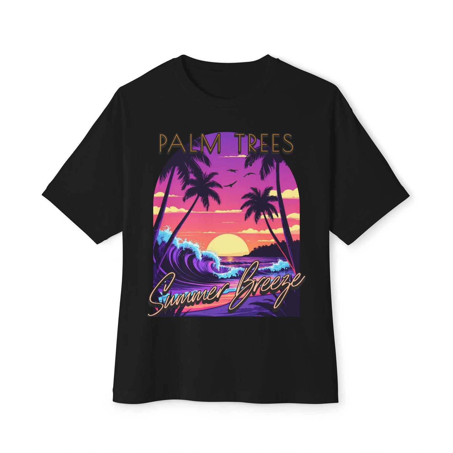 Palm Trees - Women's Oversized Tee