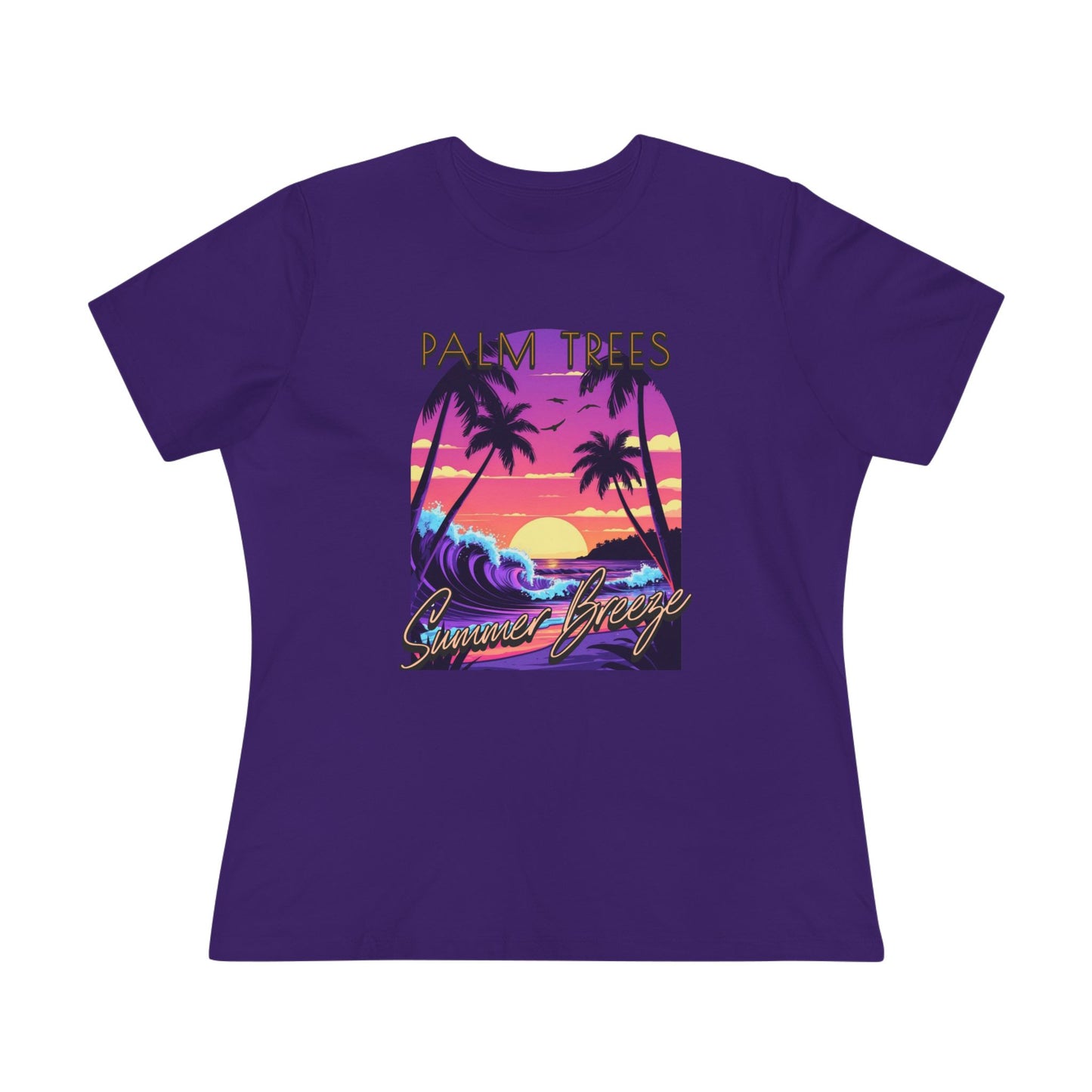 Palm Trees - Women's Cotton Tee
