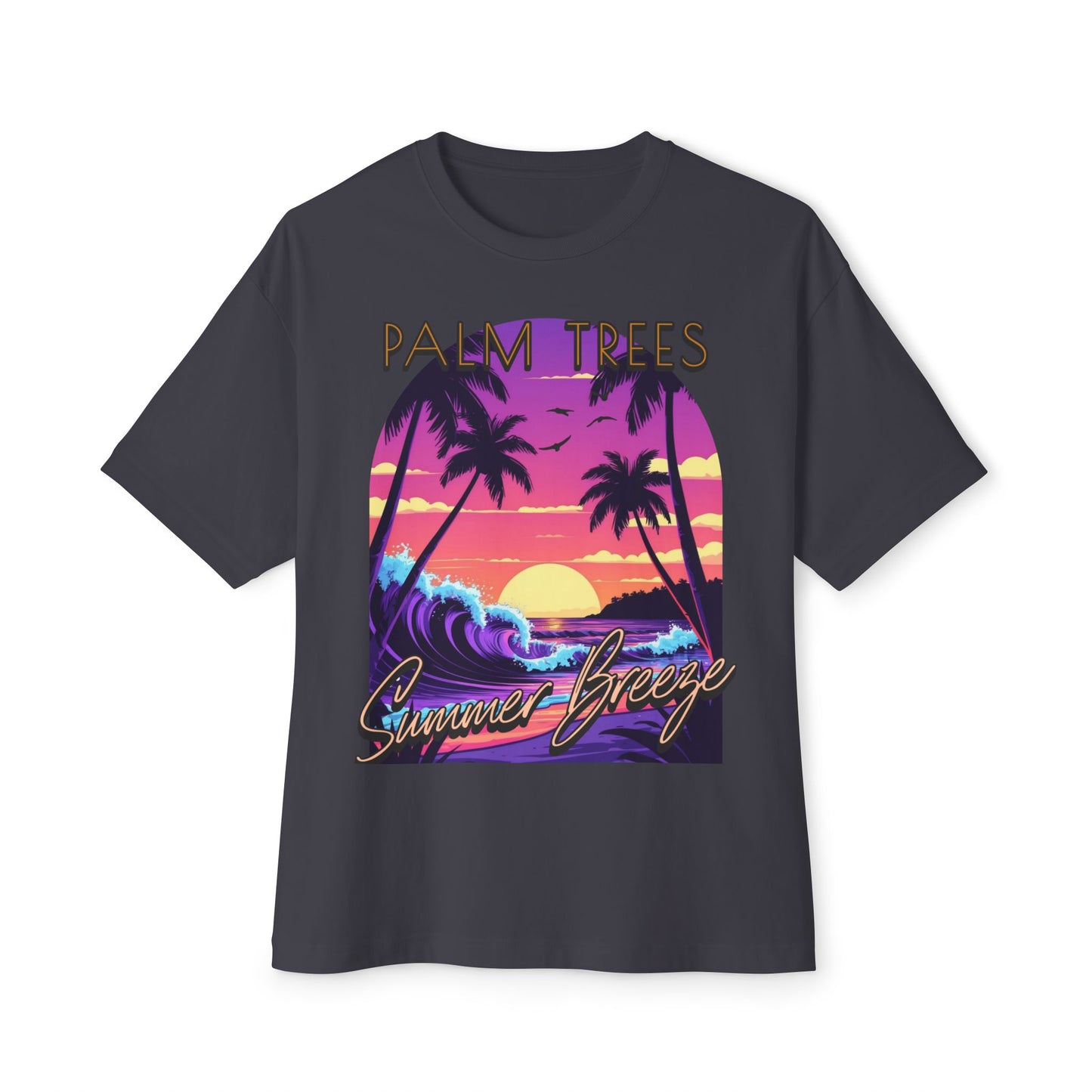 Palm Trees - Women's Oversized Tee