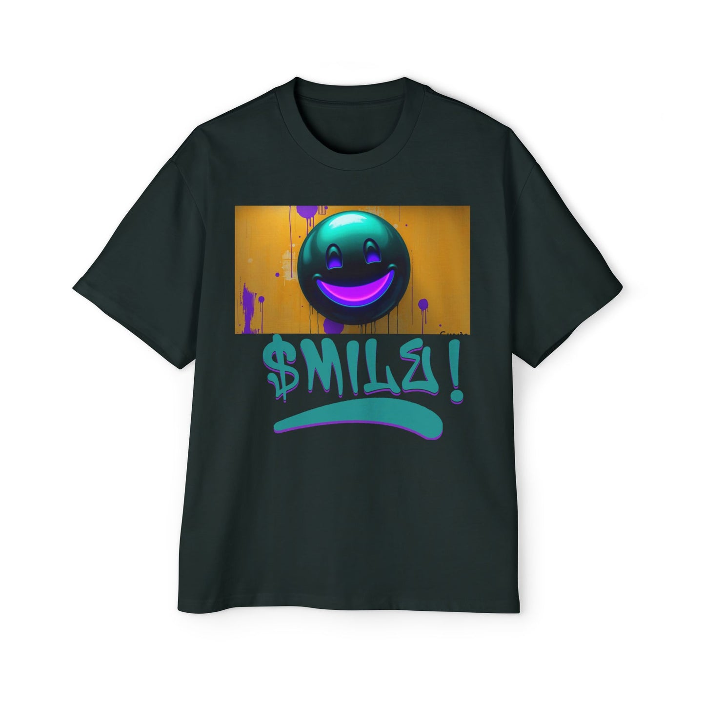 SMILE - Men's Oversized Tee