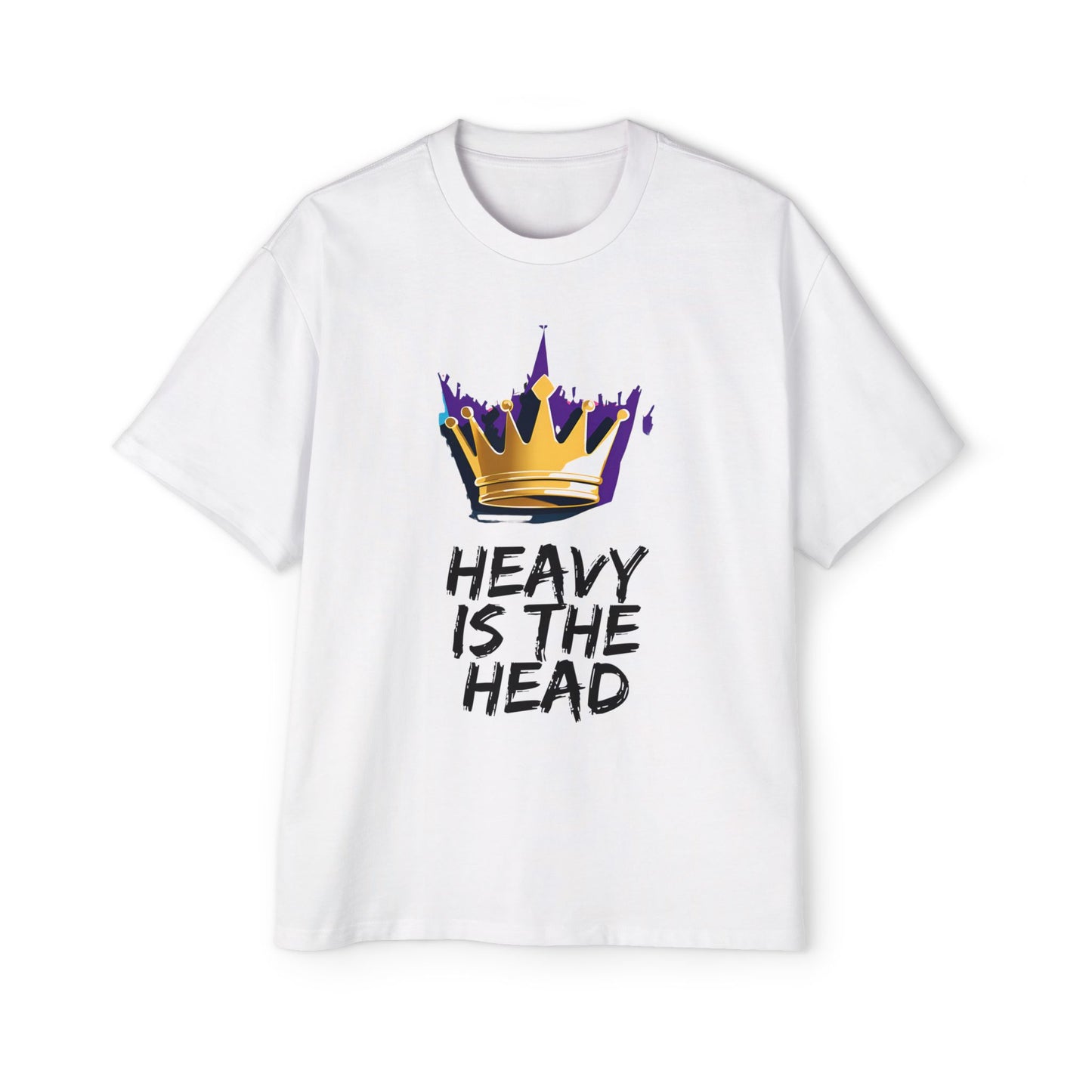 Heavy Is The Head - Men's Oversized Tee