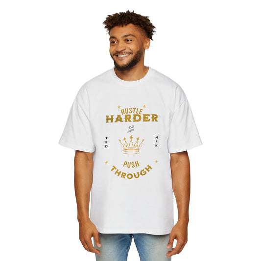 Hustle Harder - Men's Oversized Tee