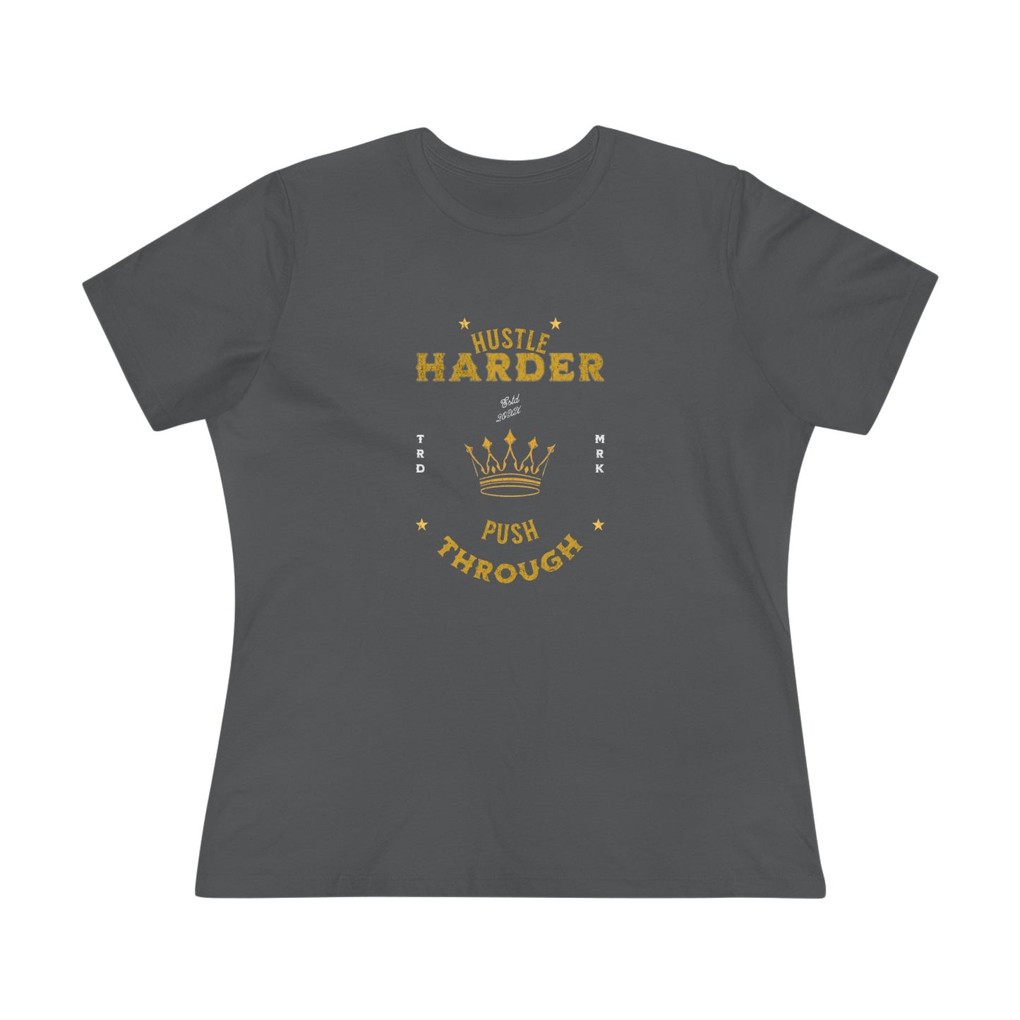 Hustle Harder - Women's Cotton Tee