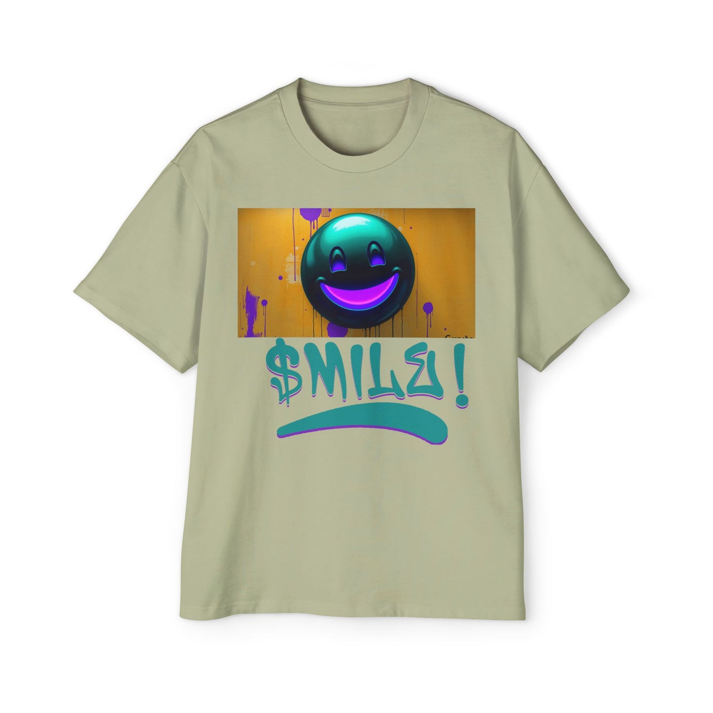 SMILE - Men's Oversized Tee