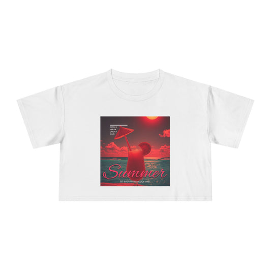 Summer Vibes - Women's Crop Top