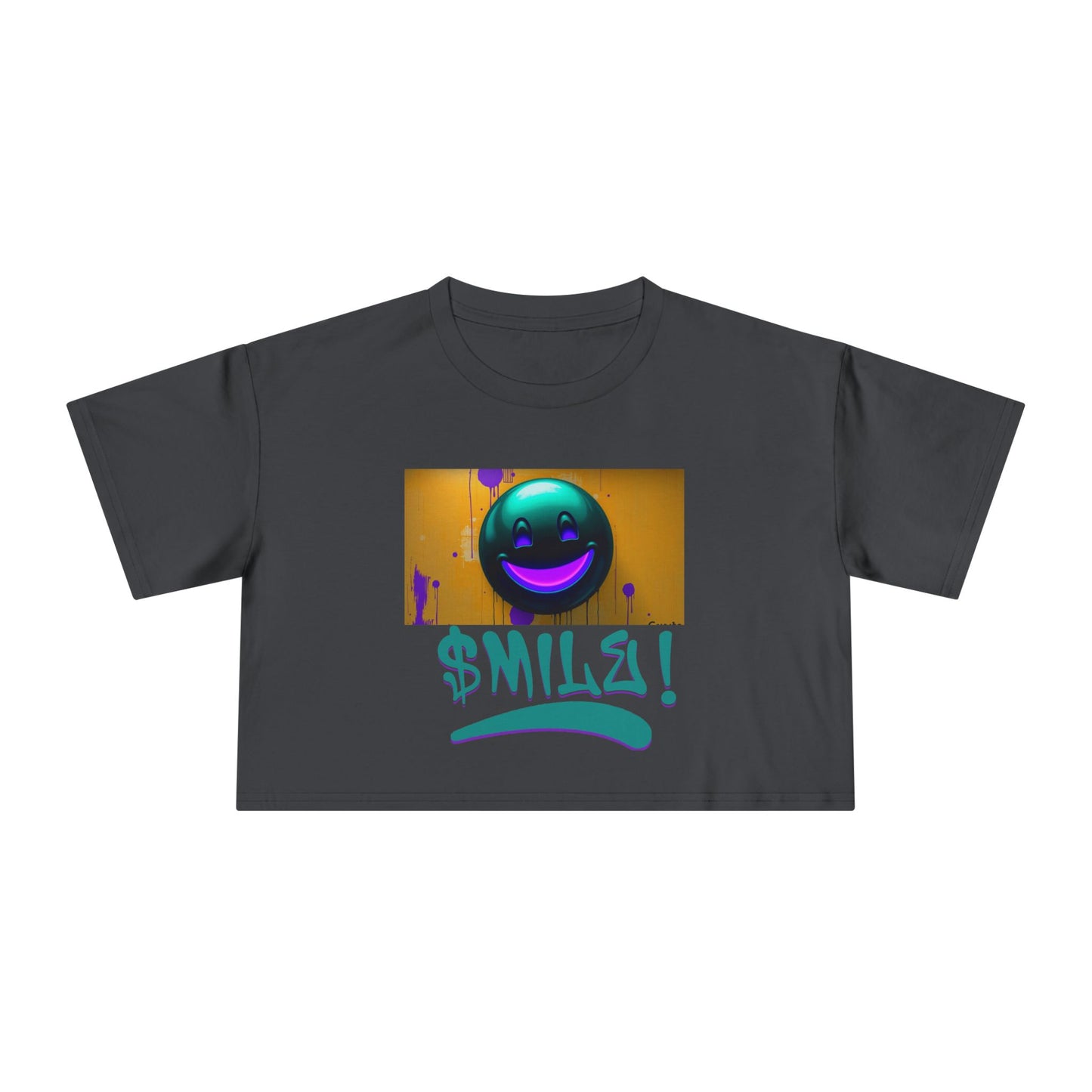 SMILE - Women's Crop Top