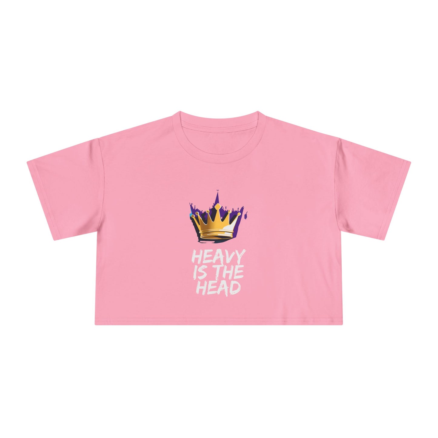 Heavy Is The Head - Women's Crop Top