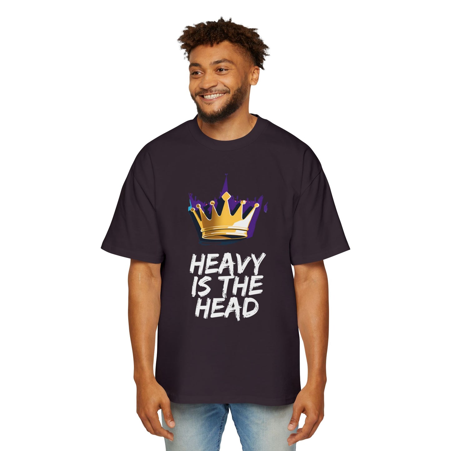 Heavy Is The Head - Men's Oversized Tee