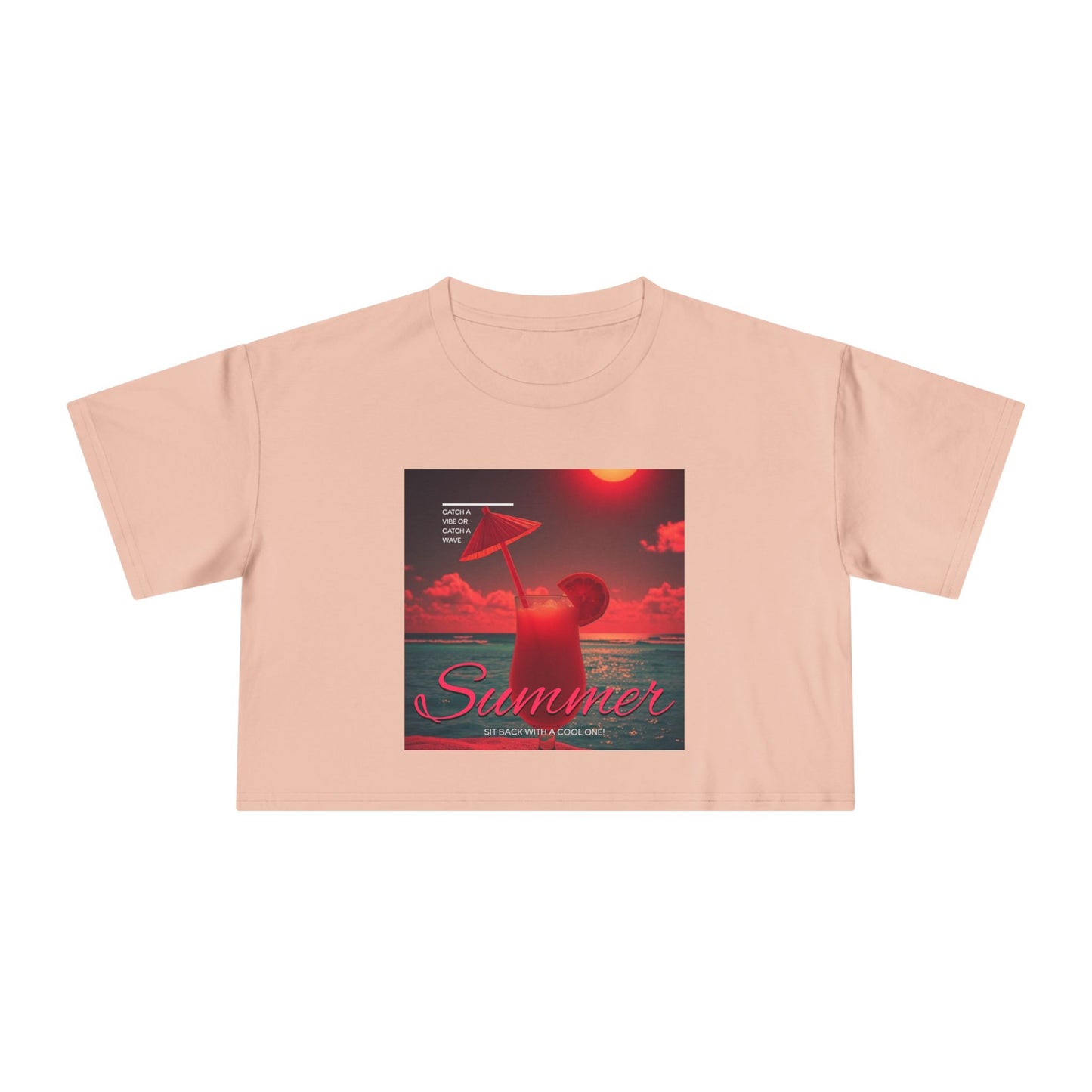 Summer Vibes - Women's Crop Top