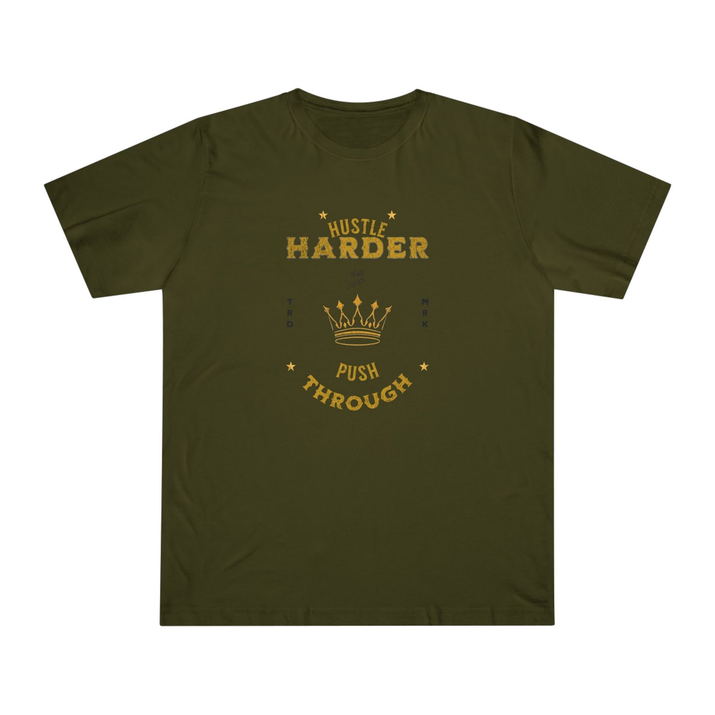 Hustle Harder - Men's Deluxe T-Shirt