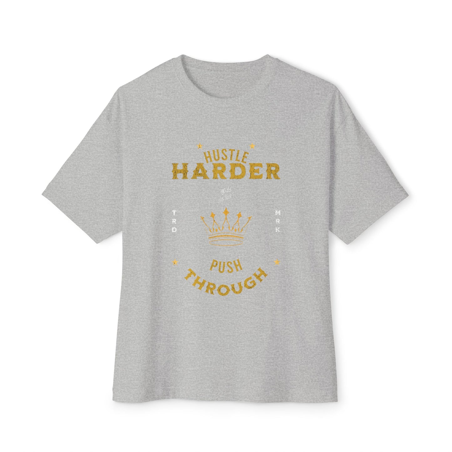 Hustle Harder - Women's Oversized Tee