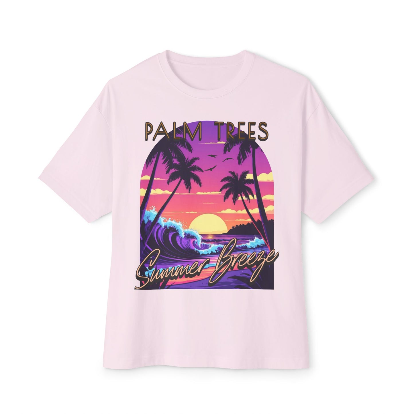 Palm Trees - Women's Oversized Tee