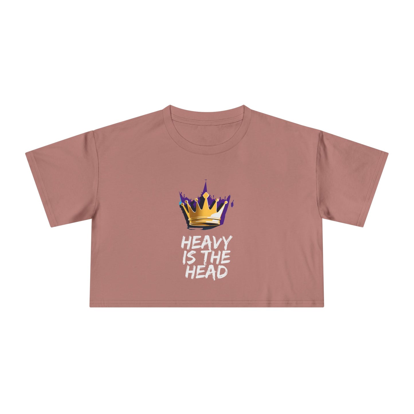 Heavy Is The Head - Women's Crop Top