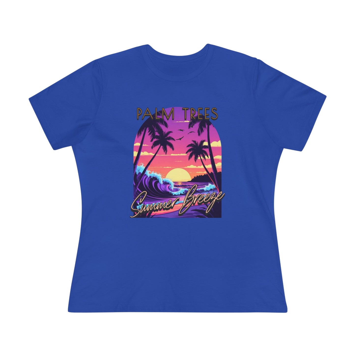 Palm Trees - Women's Cotton Tee