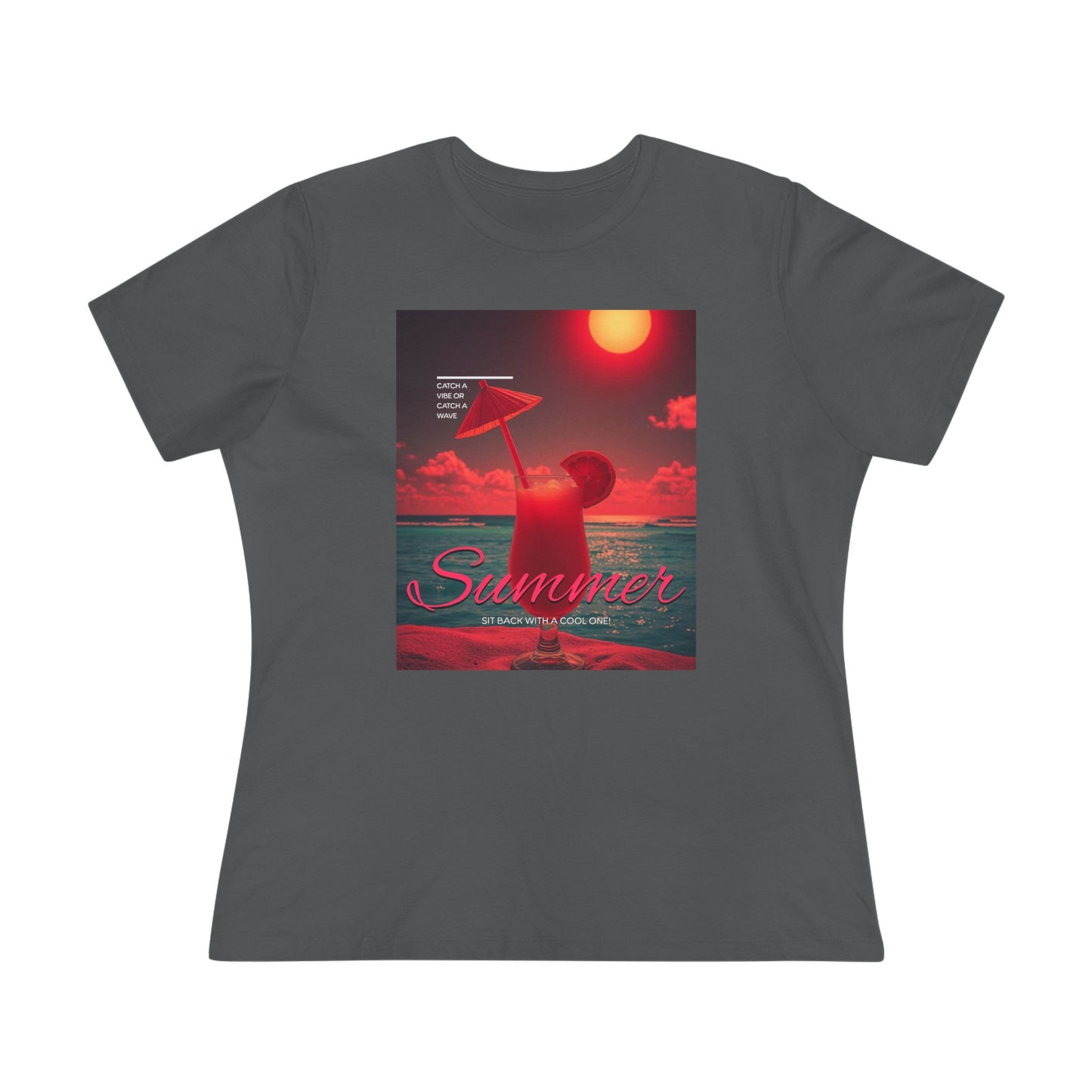 Summer Vibes - Women's Cotton Tee