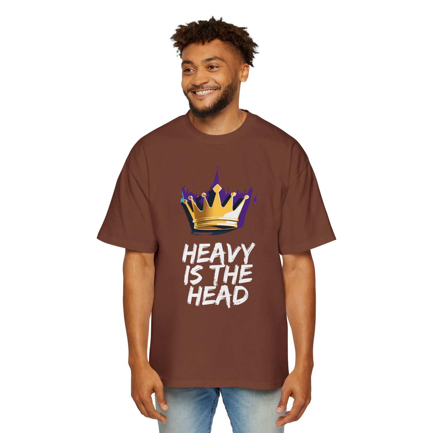 Heavy Is The Head - Men's Oversized Tee
