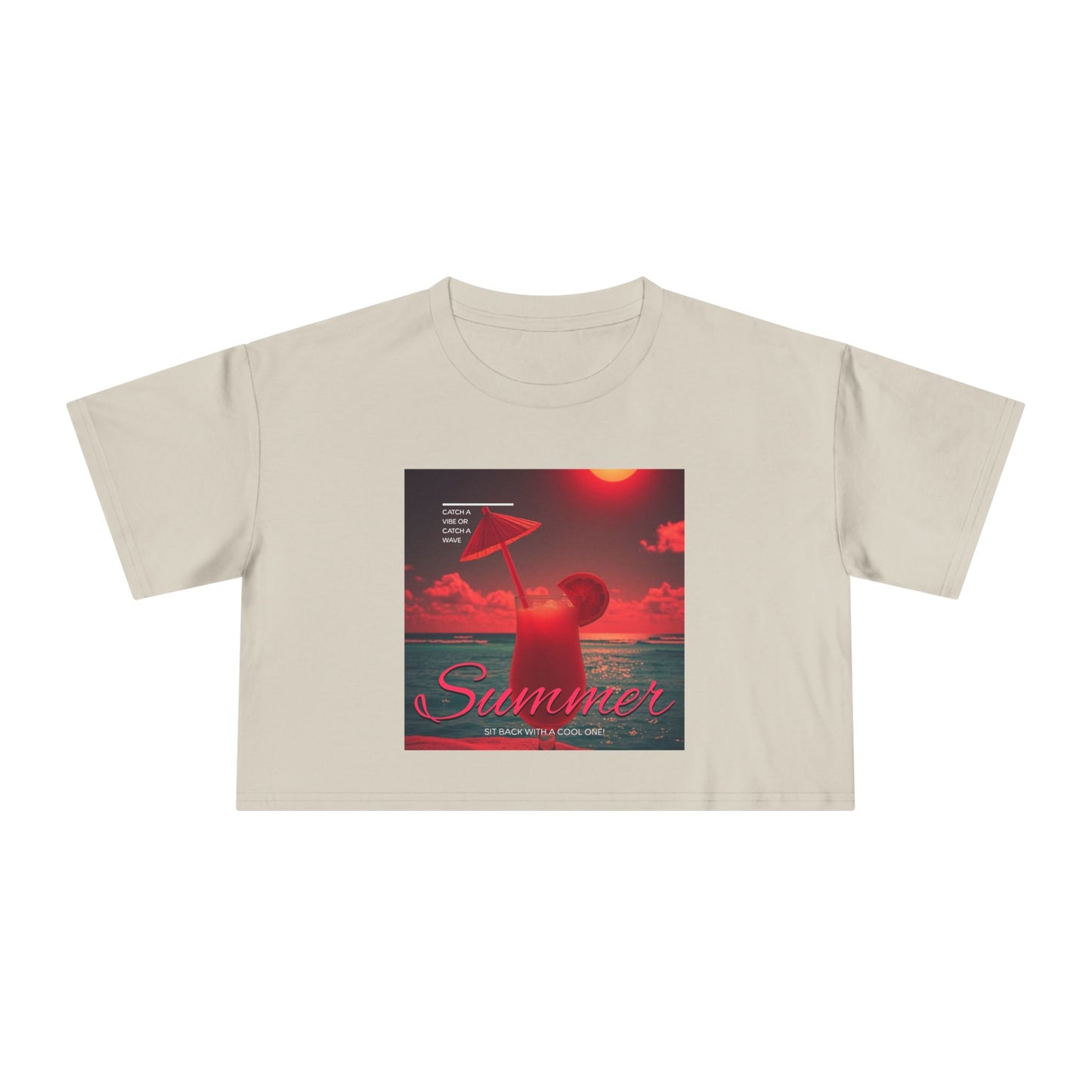 Summer Vibes - Women's Crop Top
