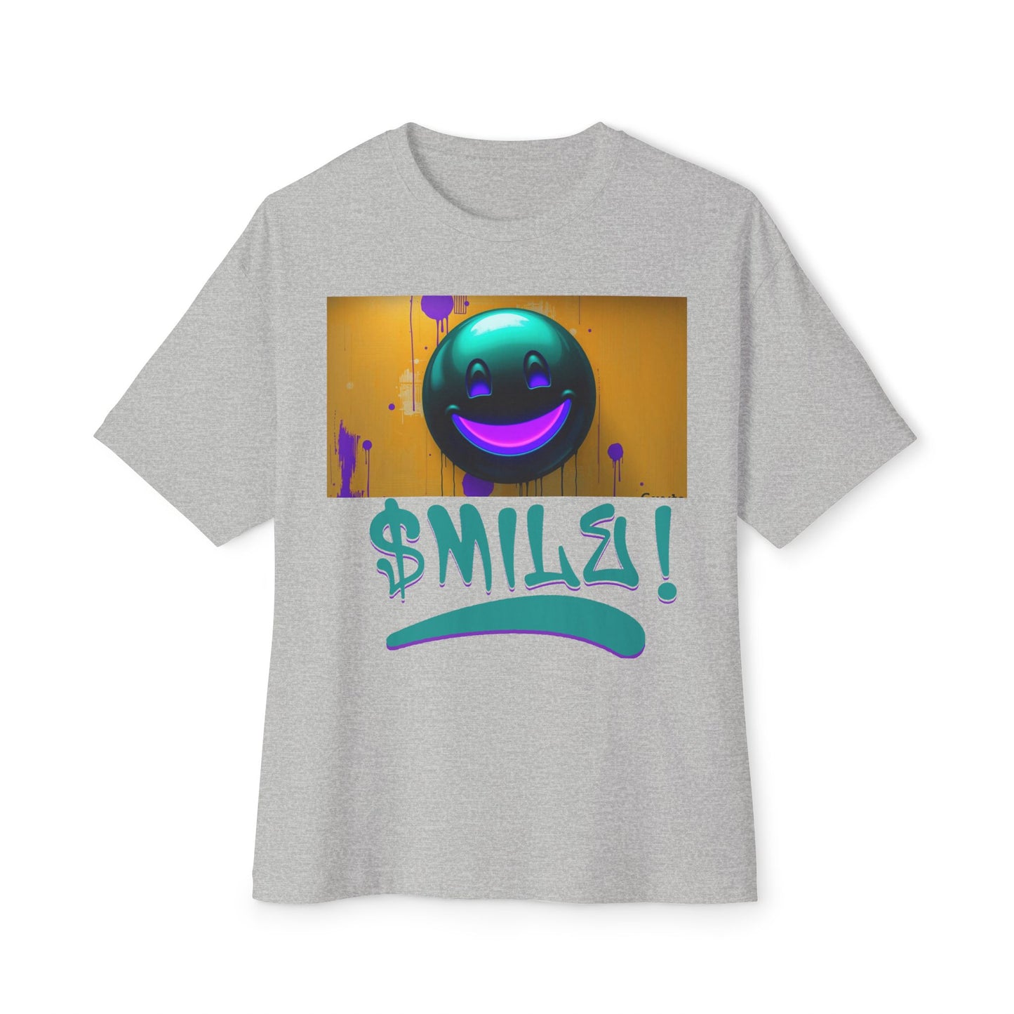 SMILE  - Women's Oversized Tee