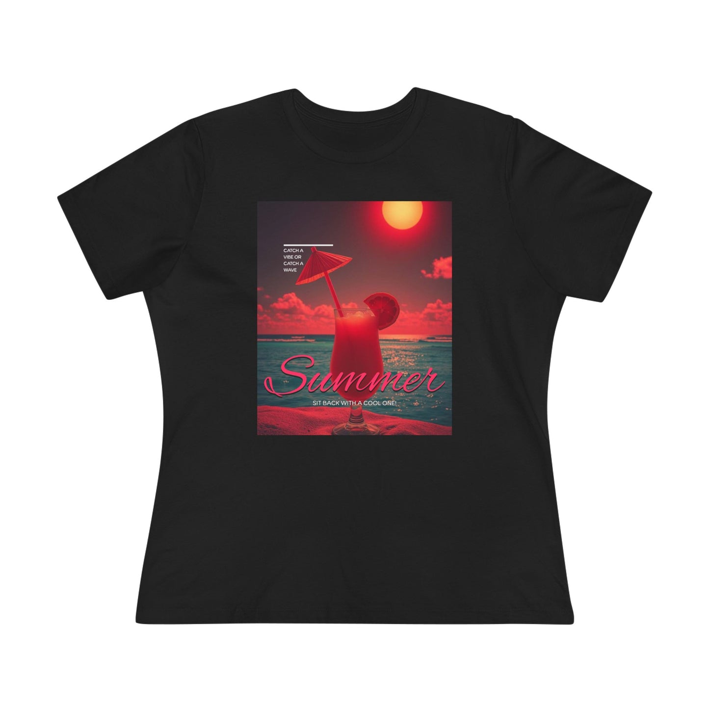 Summer Vibes - Women's Cotton Tee