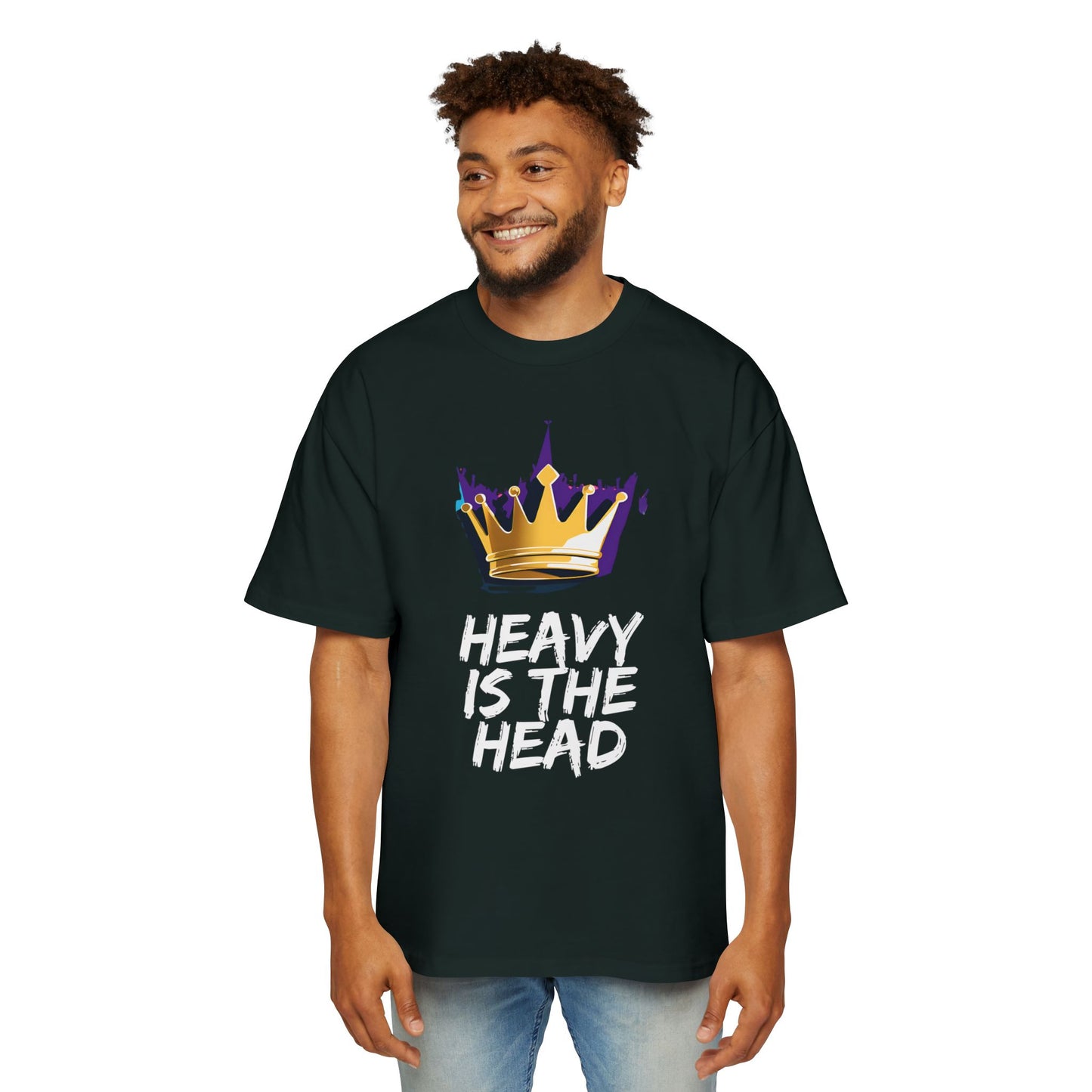 Heavy Is The Head - Men's Oversized Tee
